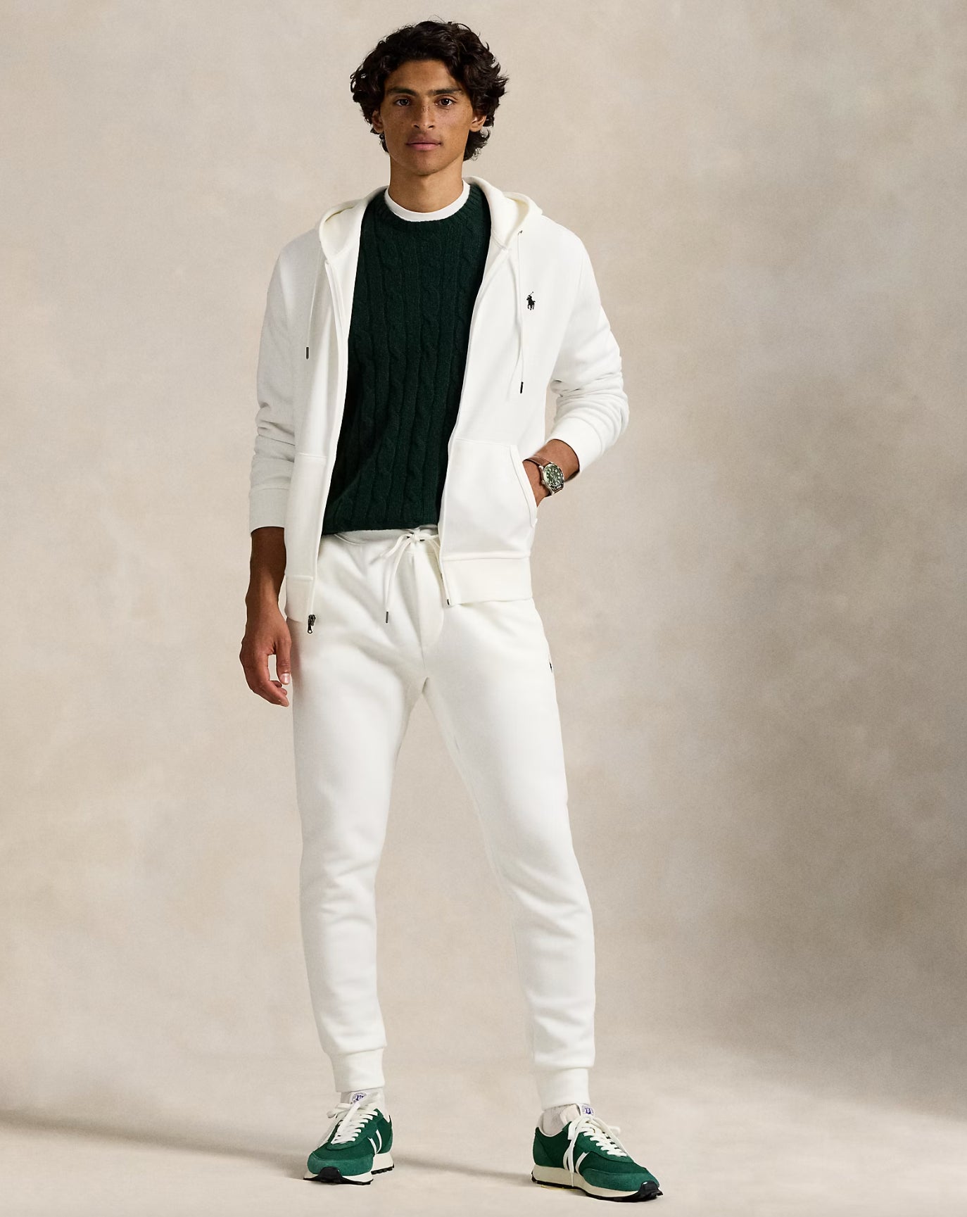 Felpa con cappuccio e cerniera