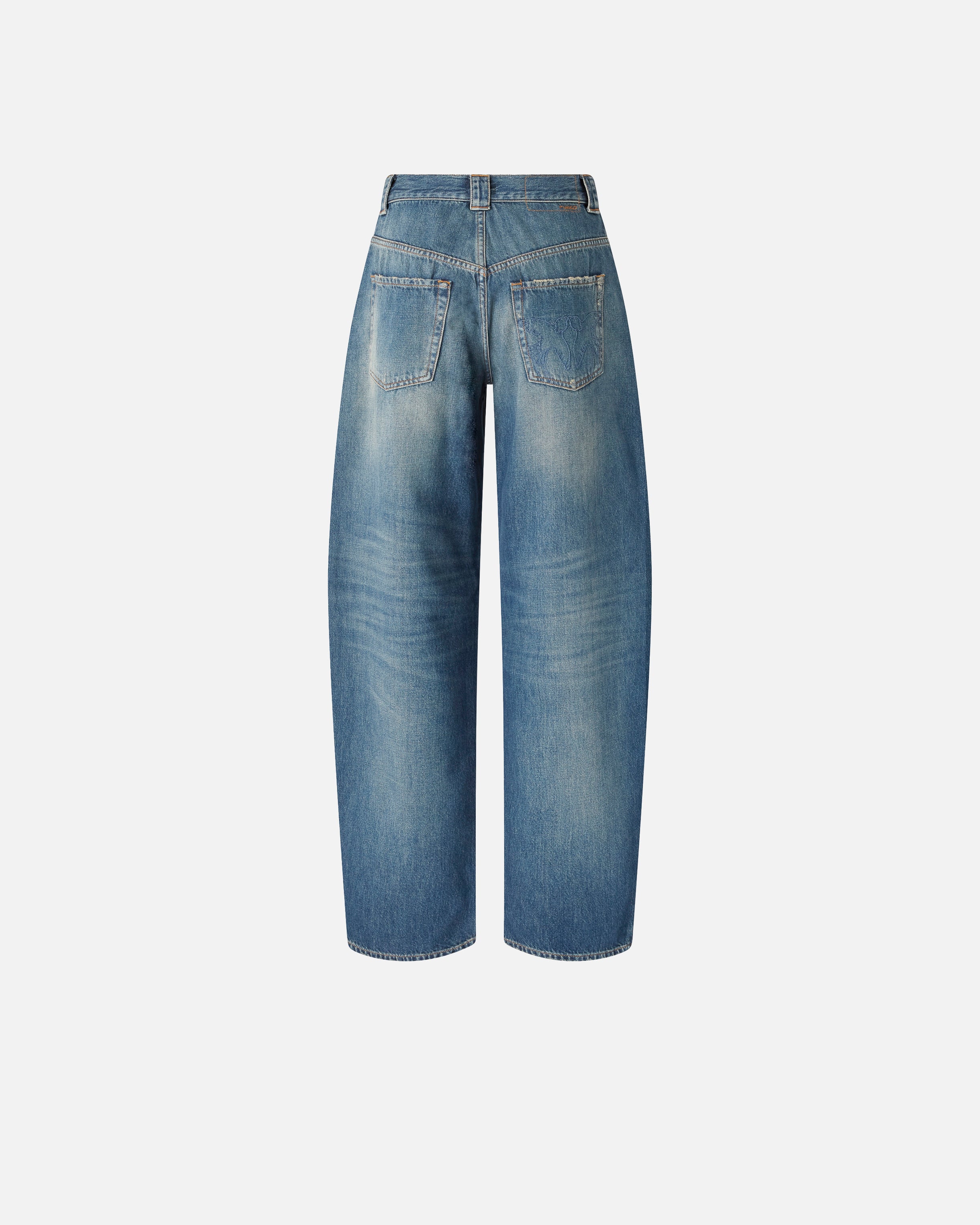 Jeans balloon con gamba extracurva