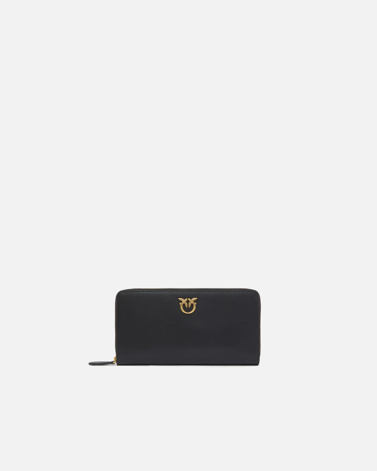 Portafoglio zip-around in pelle