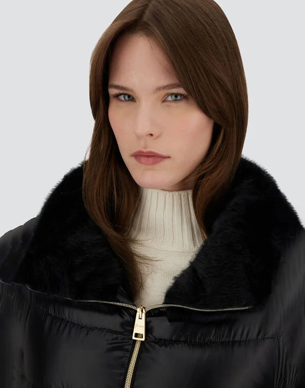 CAPPA IN NYLON ULTRALIGHT E LADY ALTERNATIVE FUR