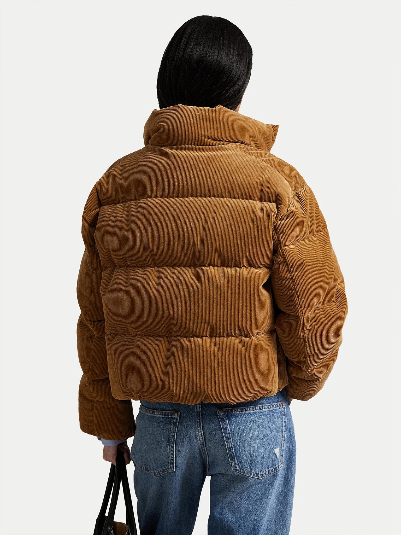 WOVEN PUFFER COAT