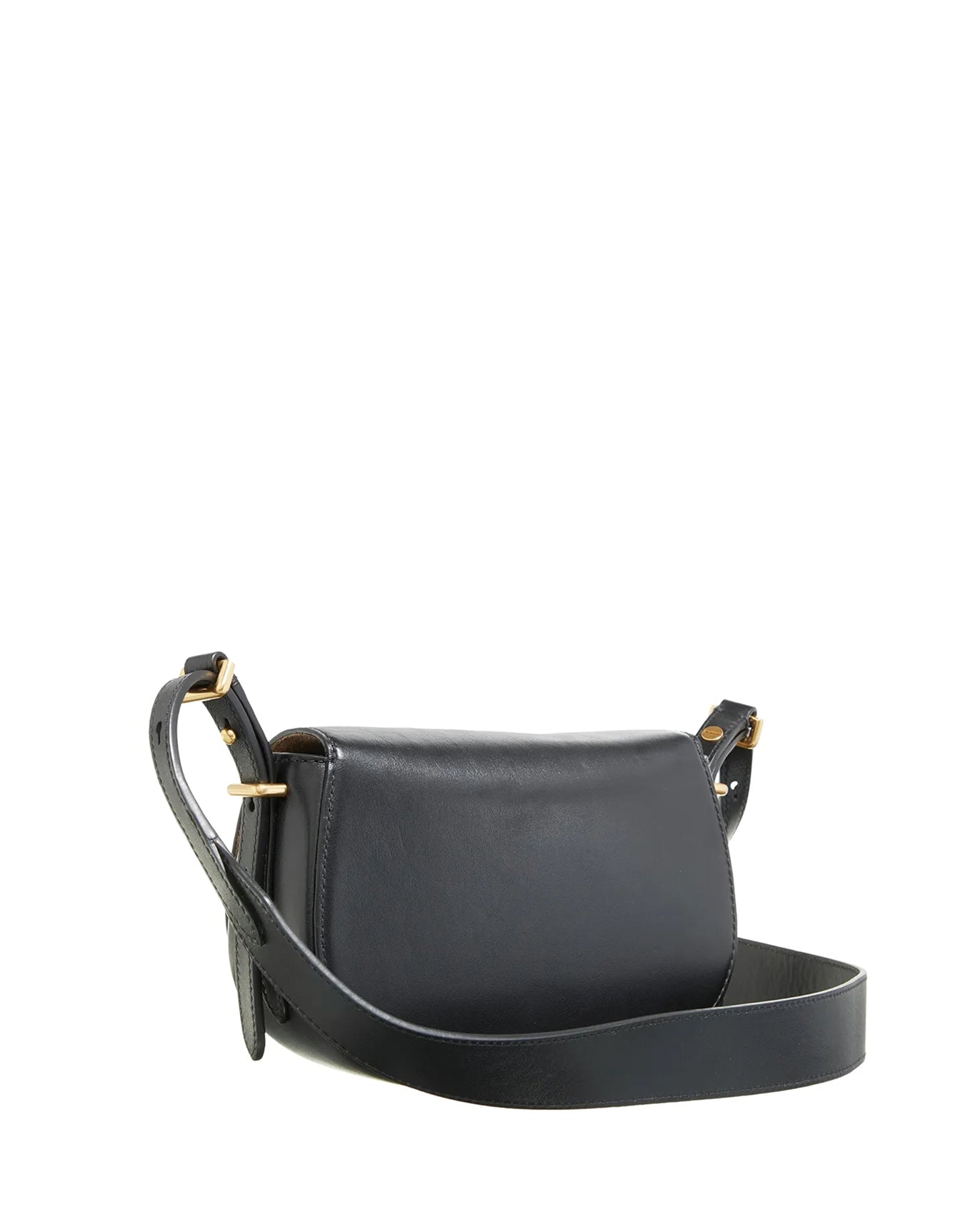 Borsa Mini Saddle Polo ID in vitello