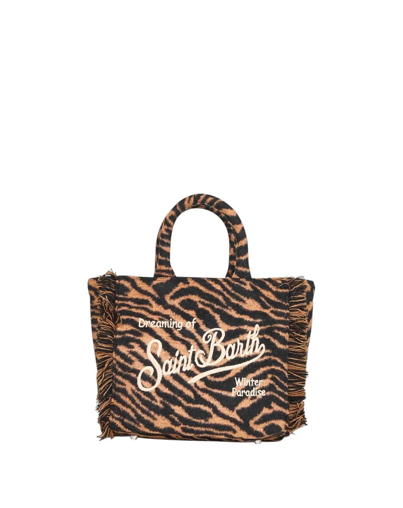 VANITY MINI FELT ZEBRA