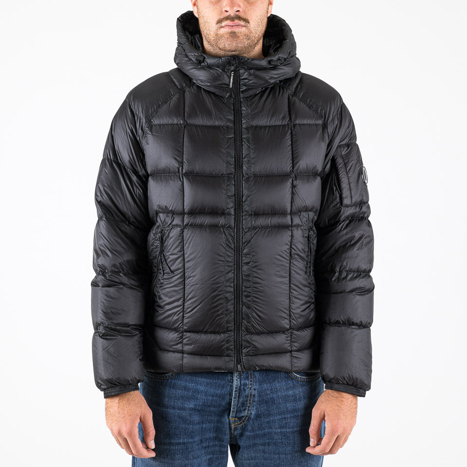 Shell Hooded Medium Down Jacket