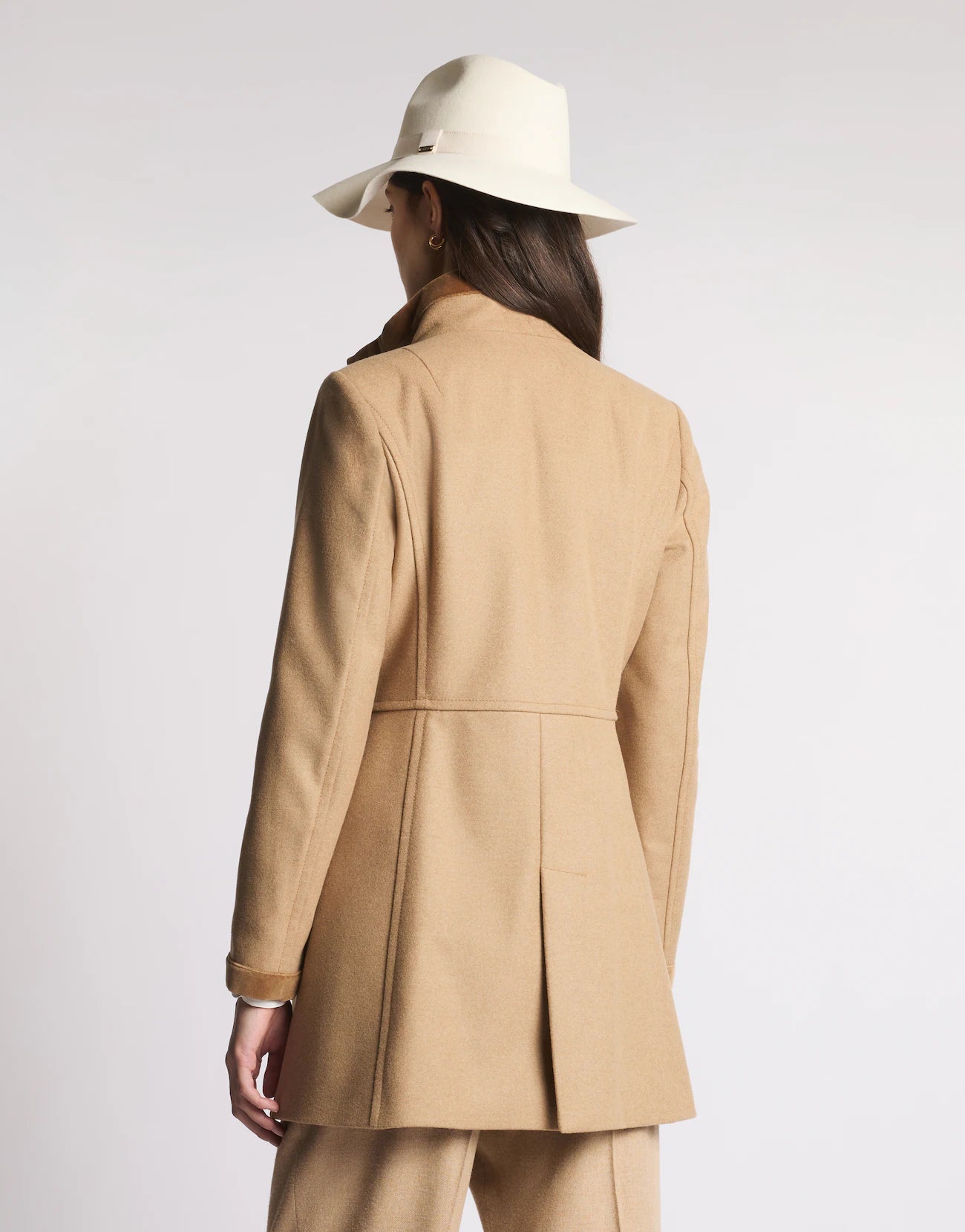 Virginia Coat in Panno di Lana Mélange