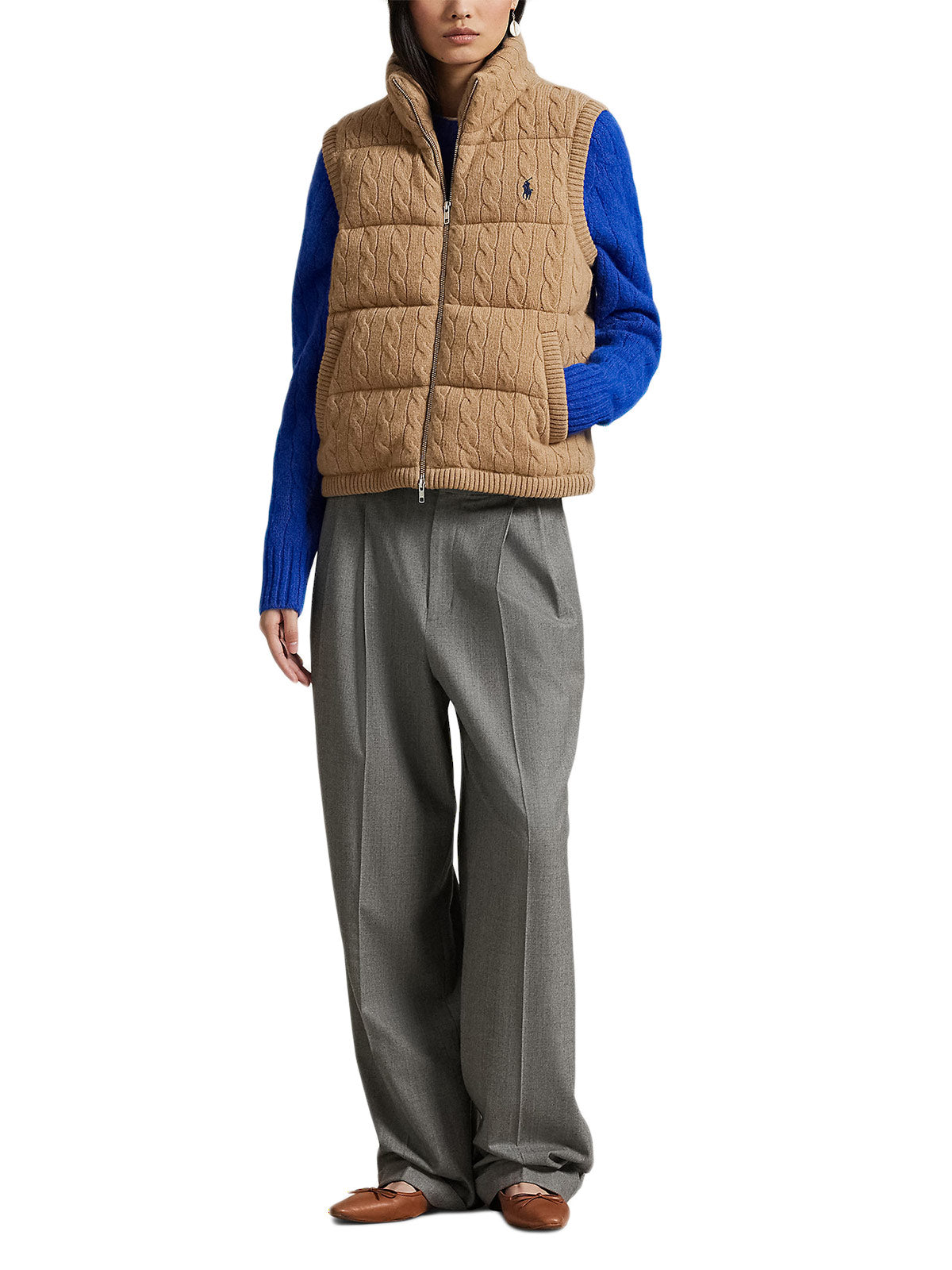 SWEATER BOMBER COAT