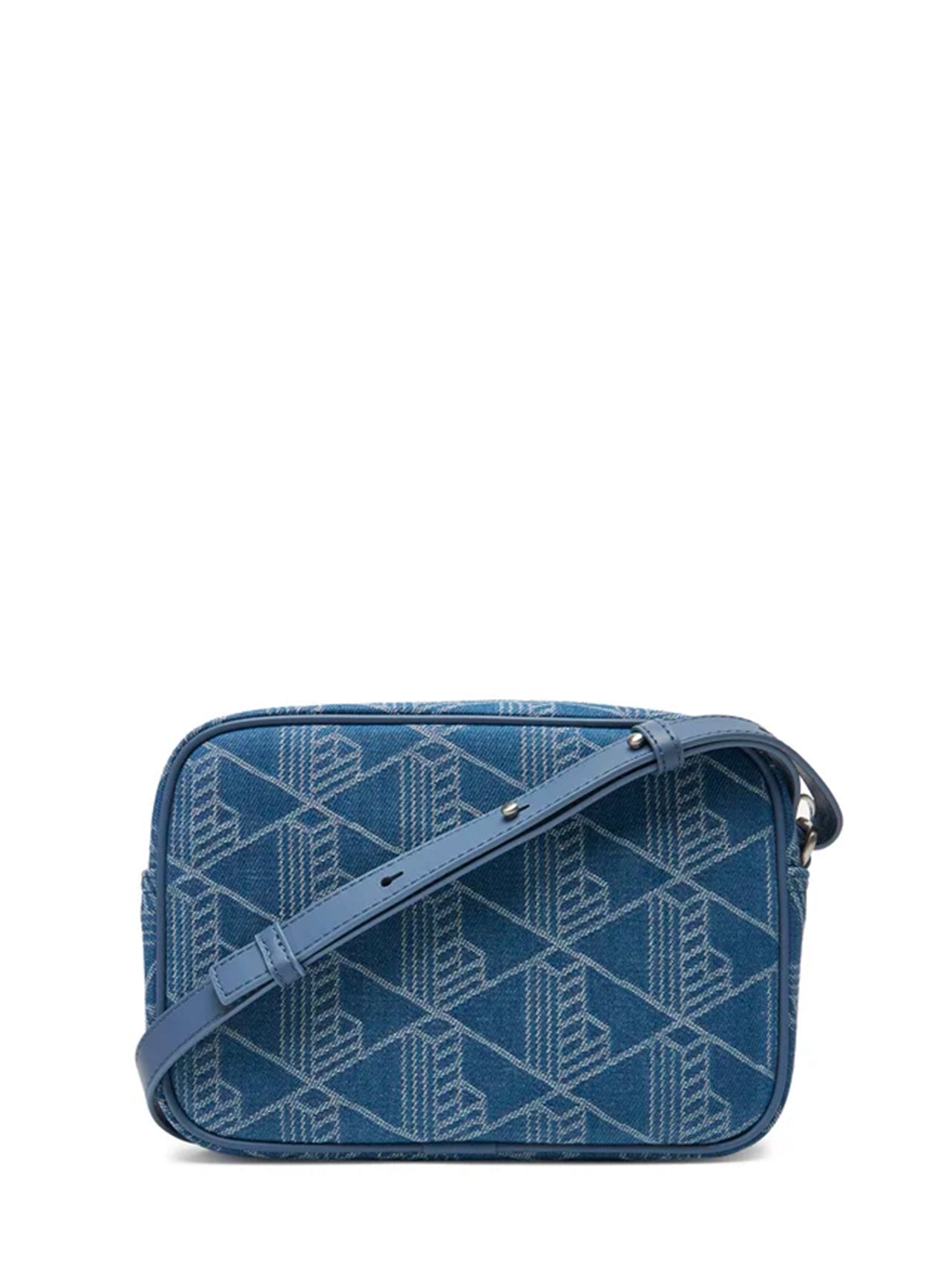 Crossover Bag Mono Jacquard Denim