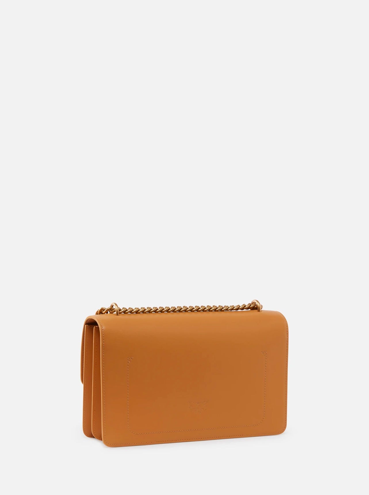 Borsa a tracolla media Love Bag in pelle liscia