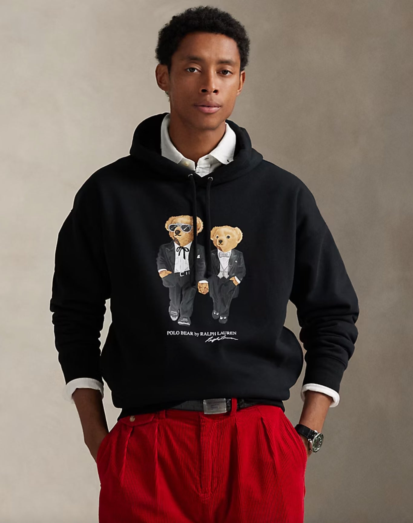 Felpa Ralph &amp; Ricky Tuxedo Polo Bear