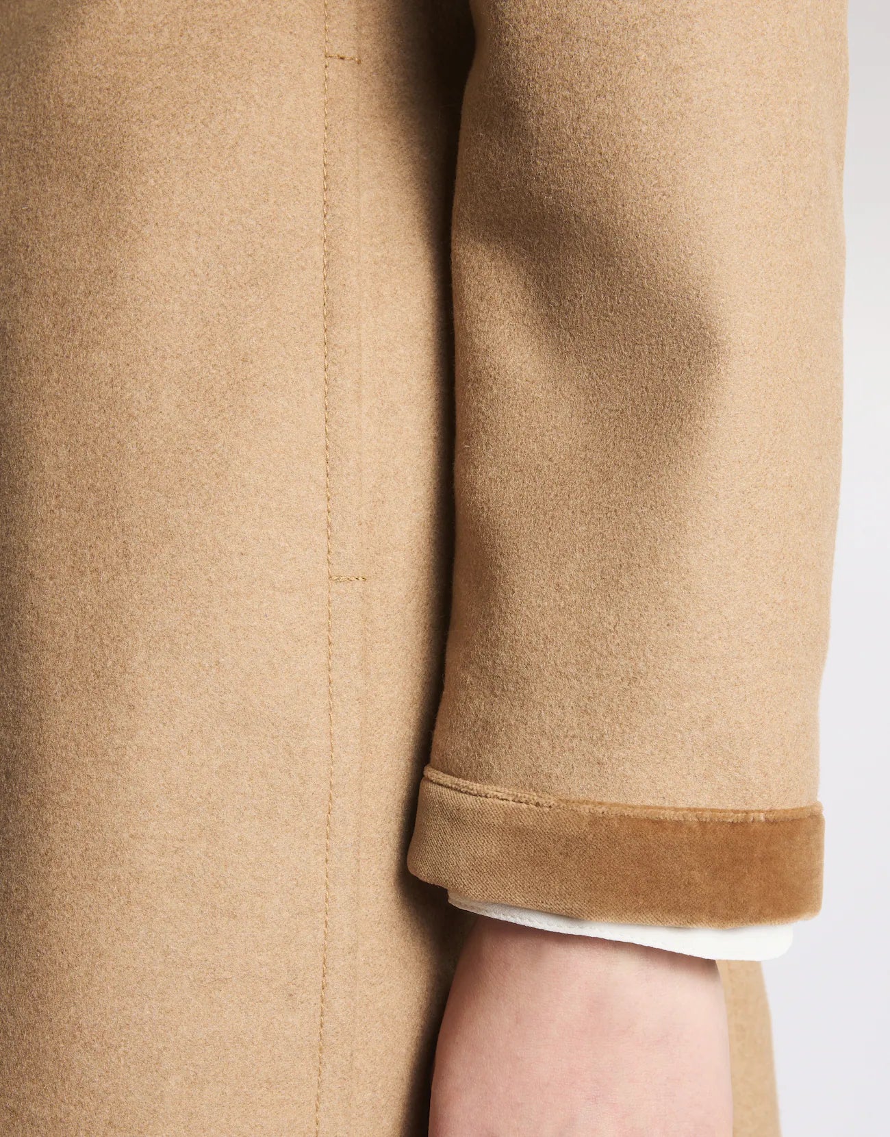 Virginia Coat in Panno di Lana Mélange