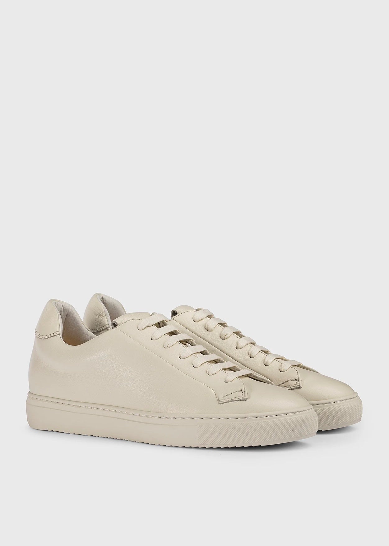 Sneakers Pelle Bianco