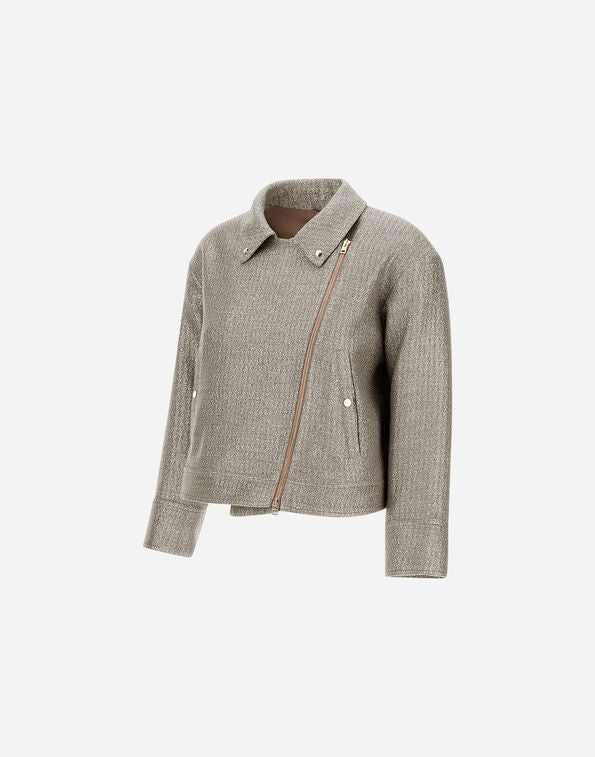 Biker Metallic Boucle