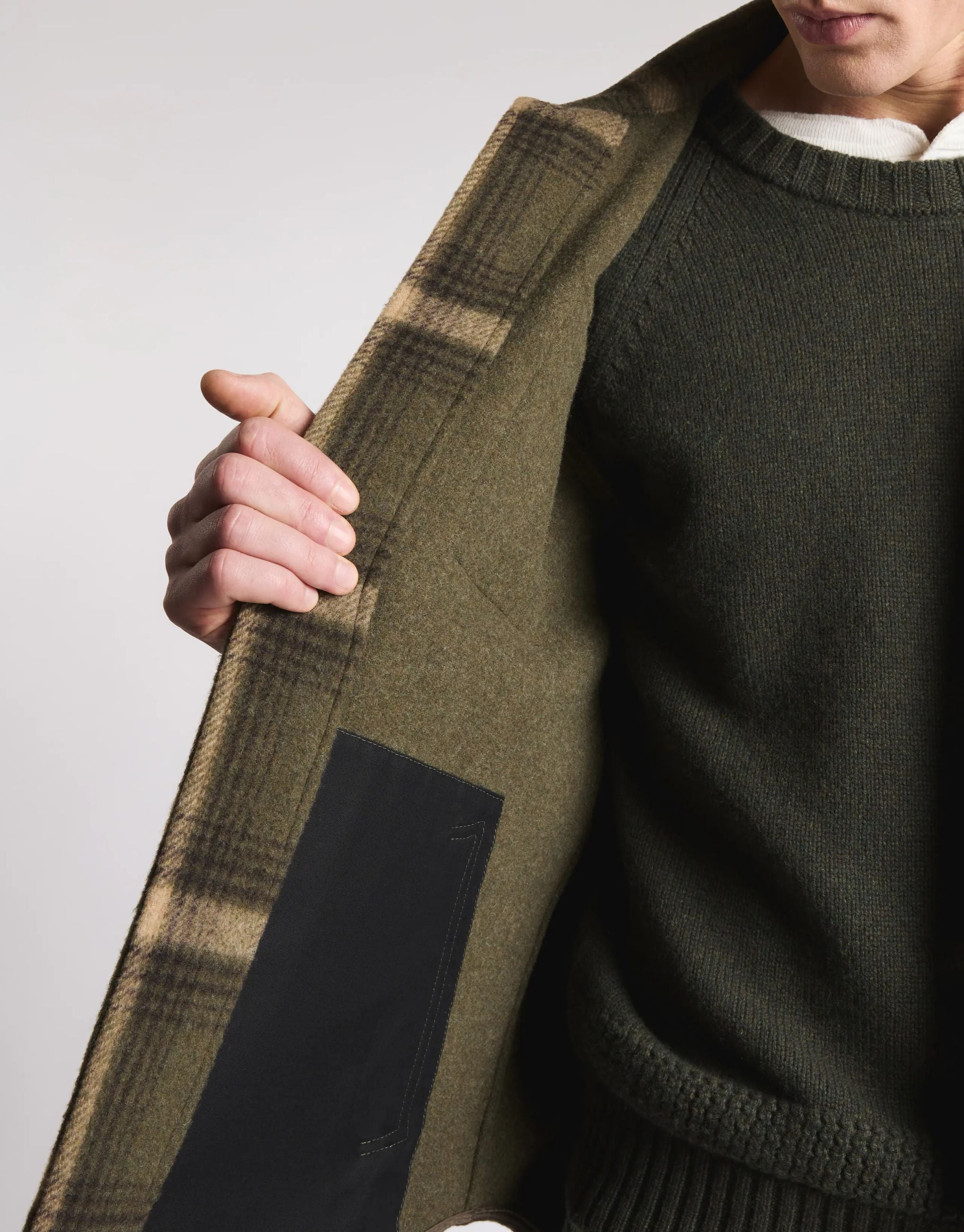 Shirt Jac in Panno di Lana - Fay ARCHIVE