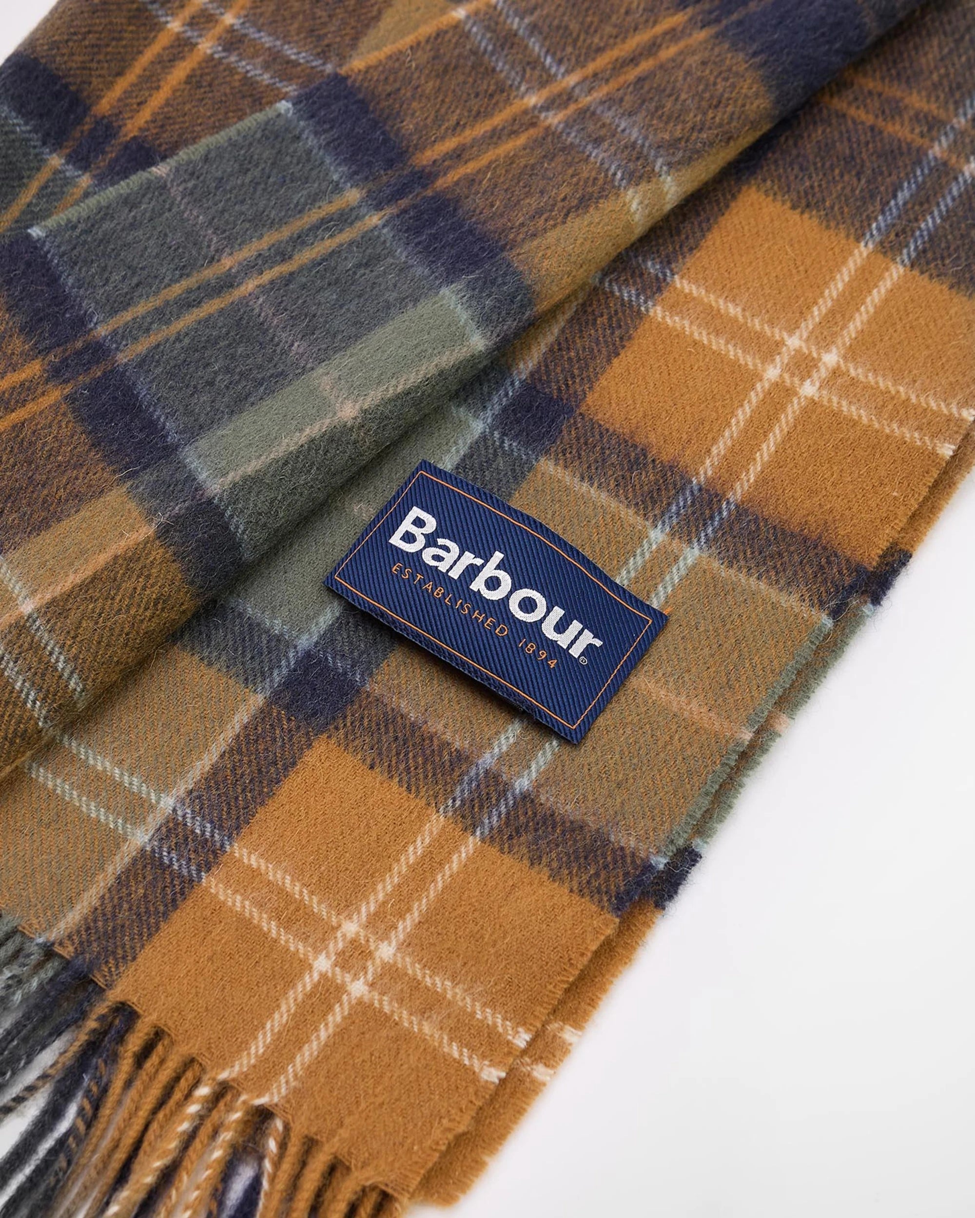 BRACK PATCHWORK TARTAN SCARF