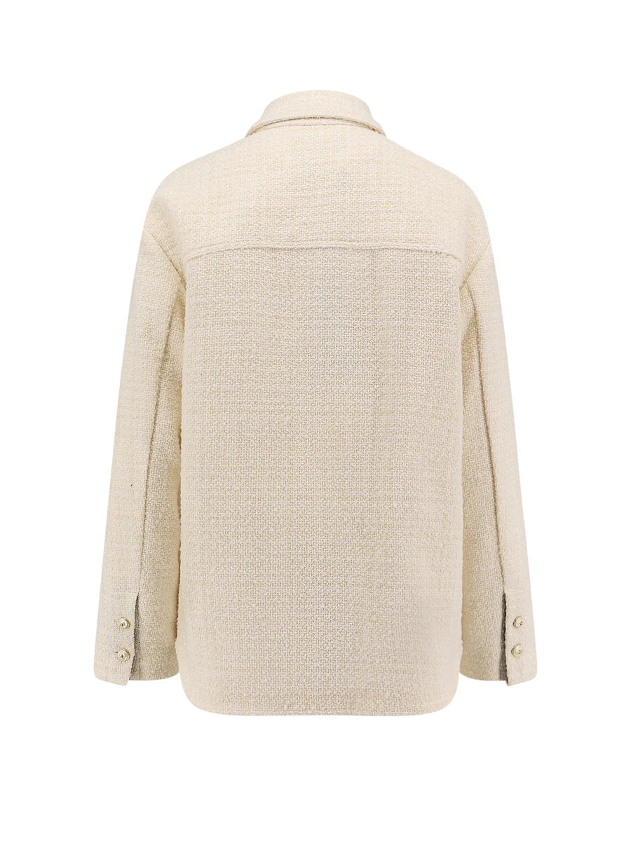 Giacca oversize in tweed