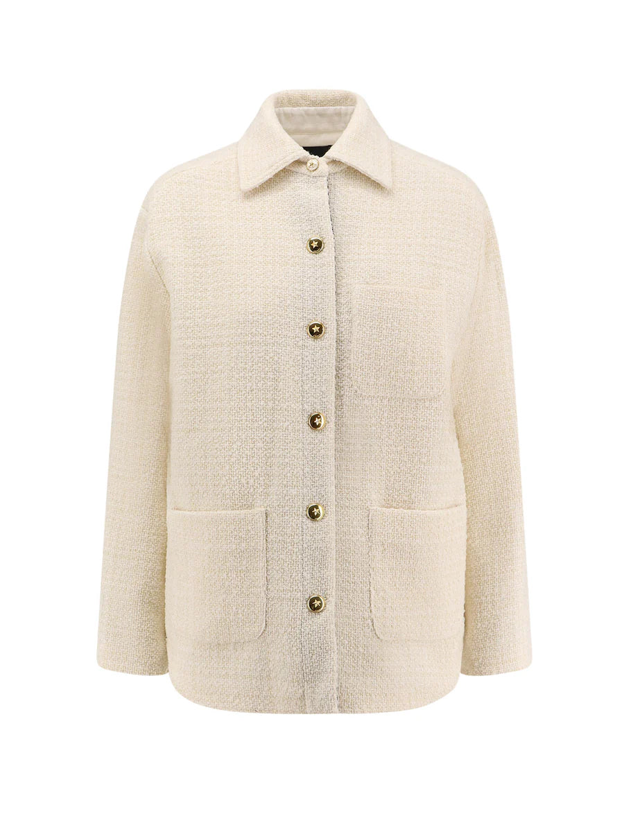 Giacca oversize in tweed