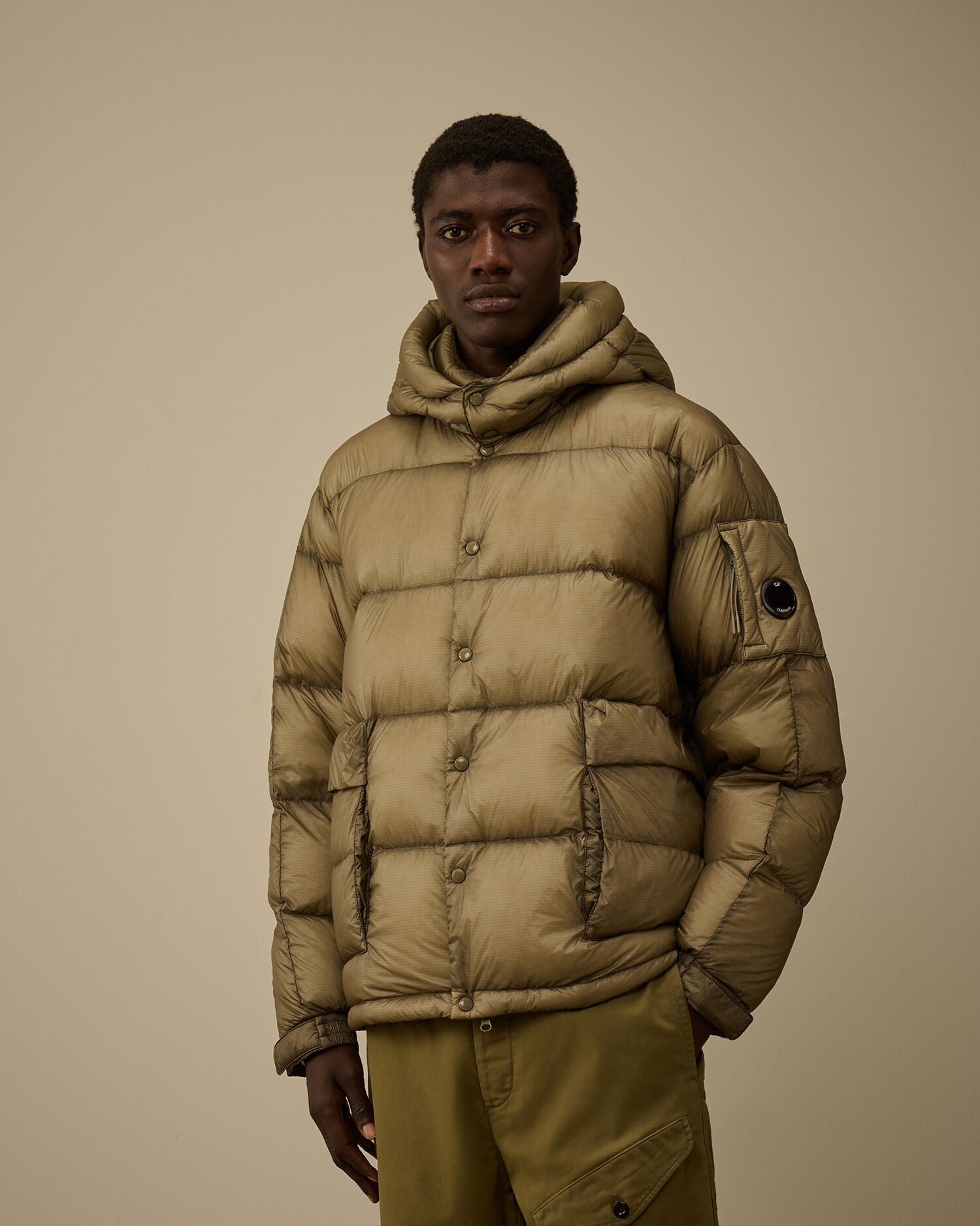 D.D. Shell Detachable Hood Down Jacket