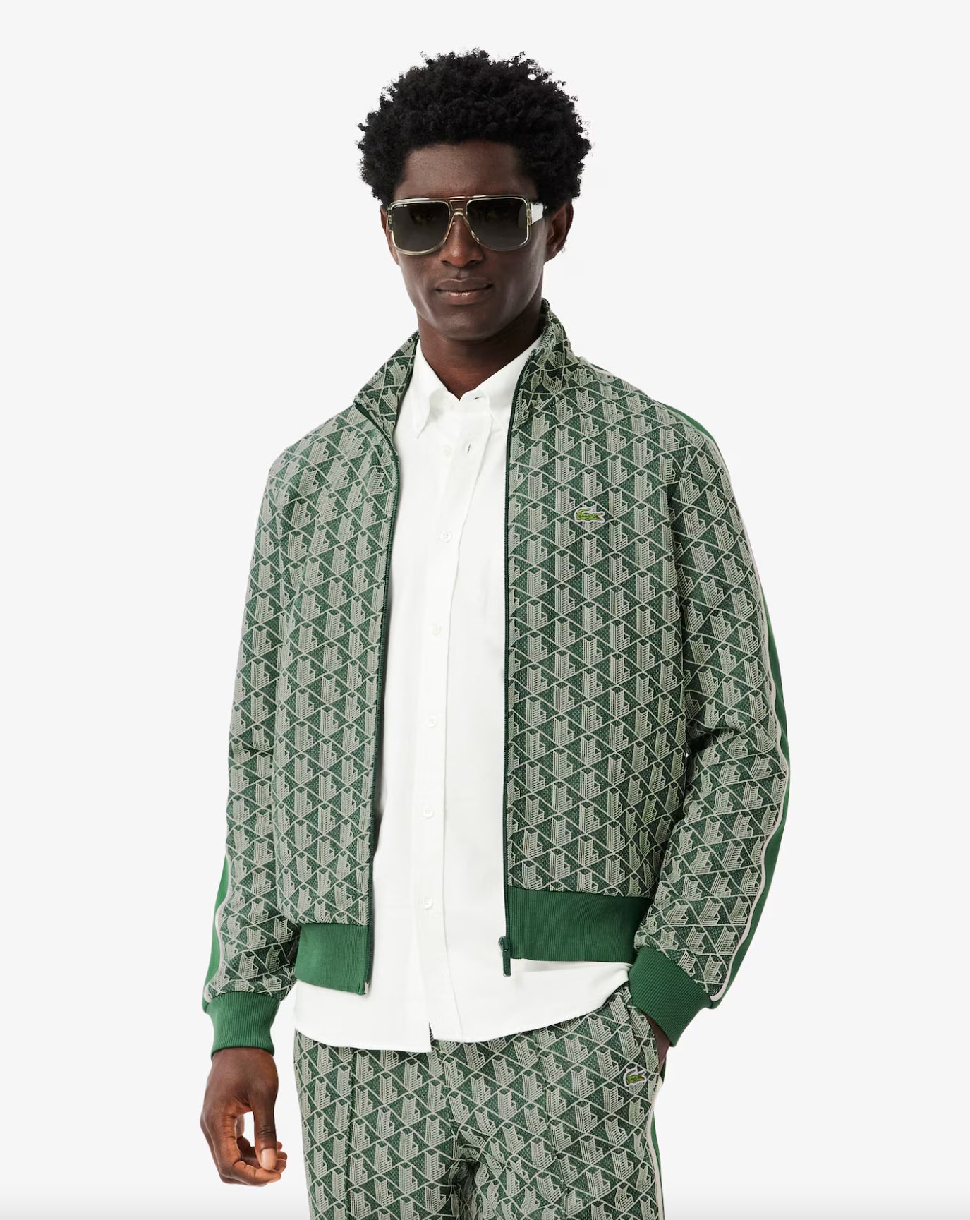 Giacca della tuta in jacquard con zip Paris