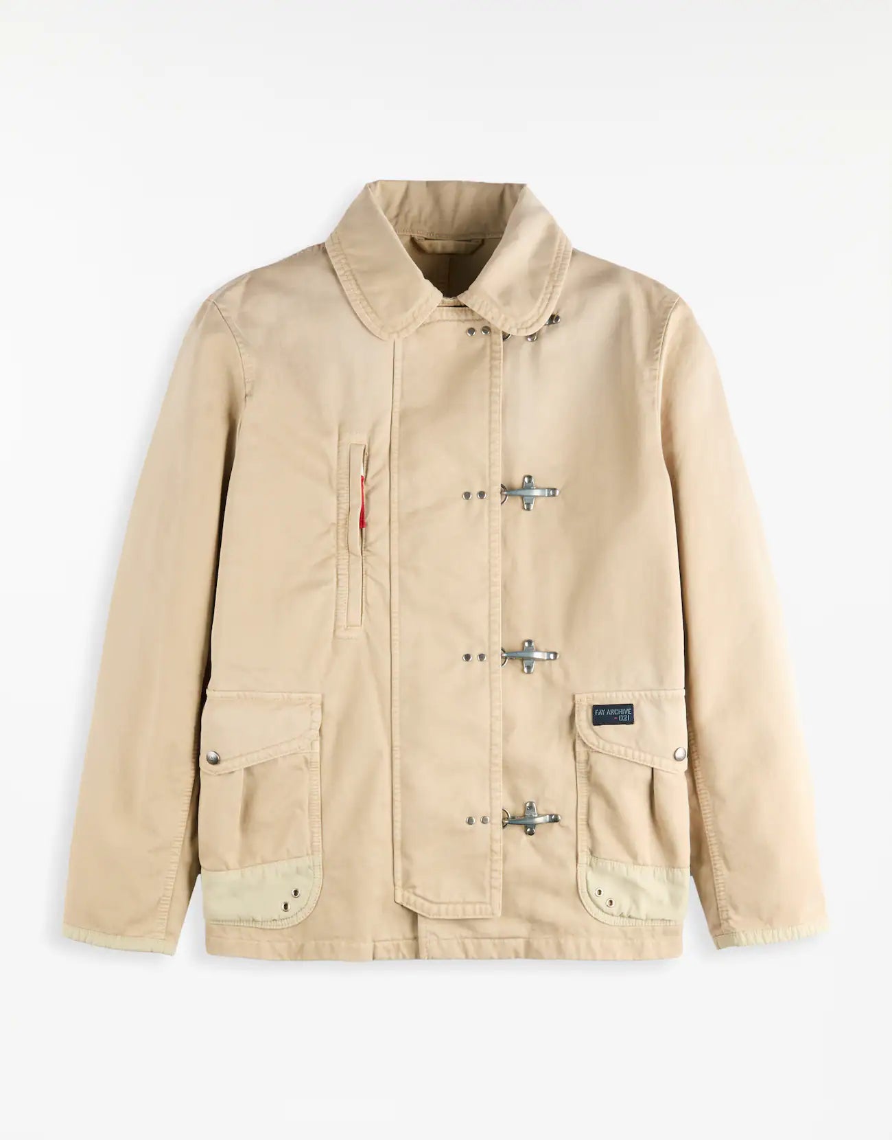 4 Ganci In Twill di Cotone