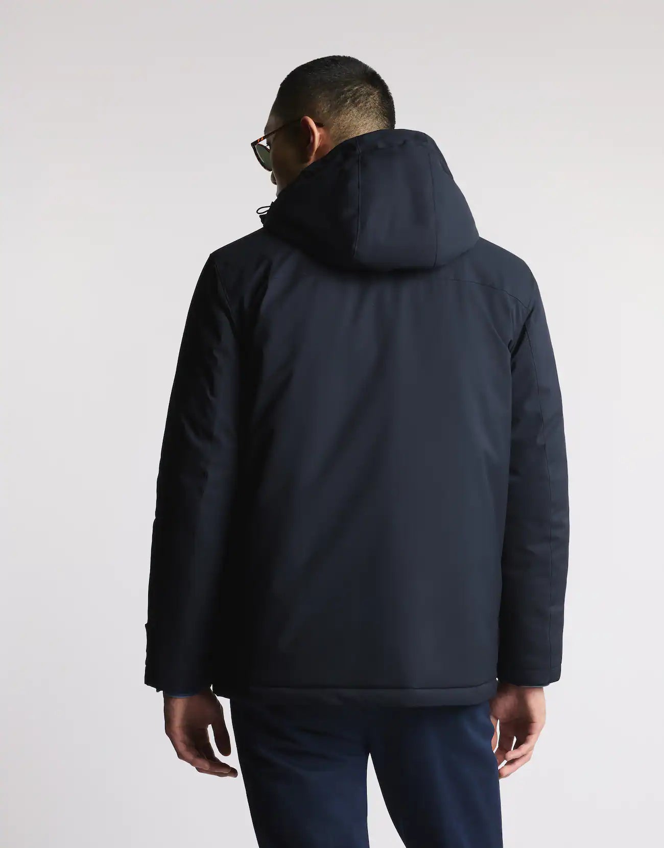 Parka Corto in Gabardine Tecnico