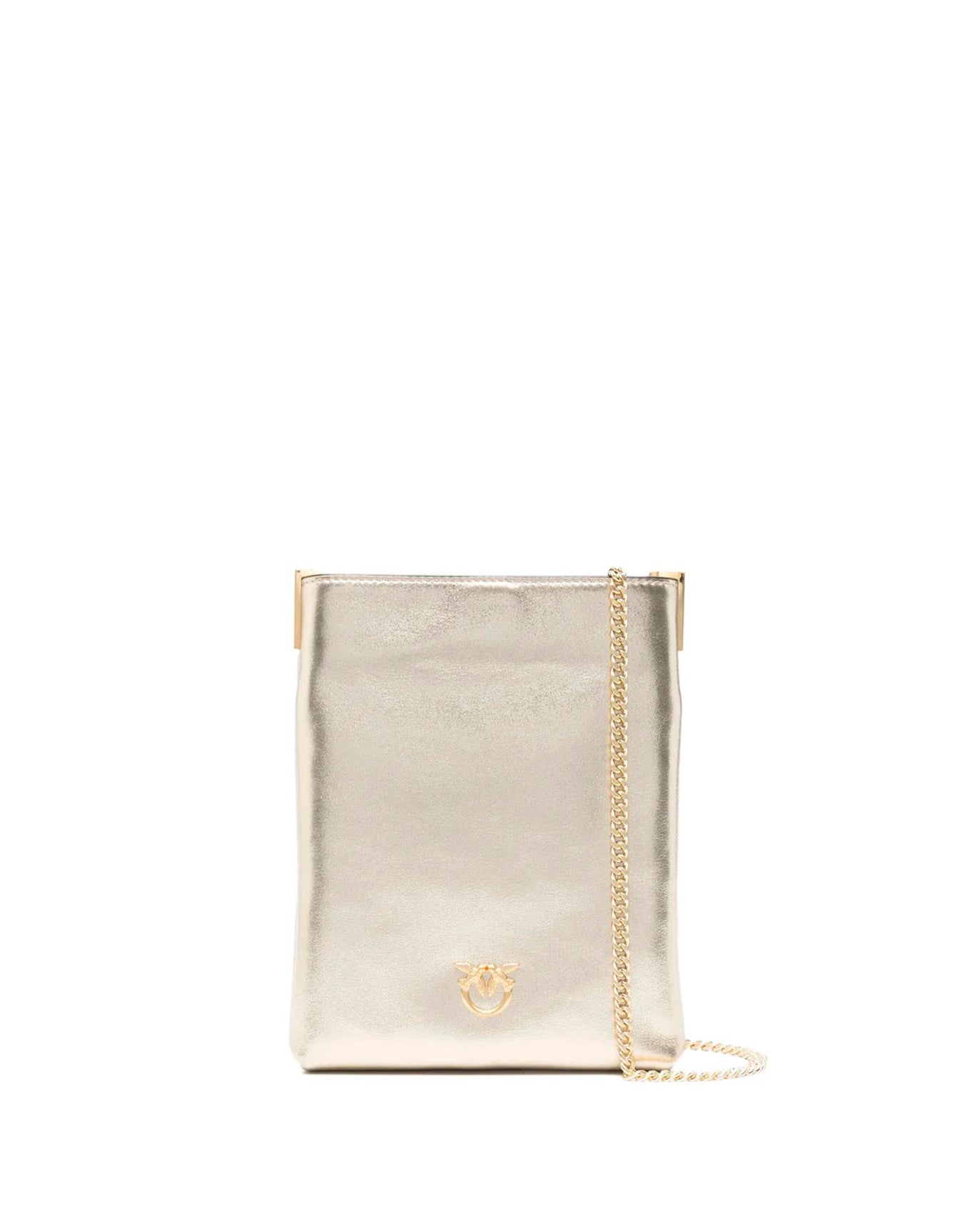 FLAT SATCHEL METALLIC