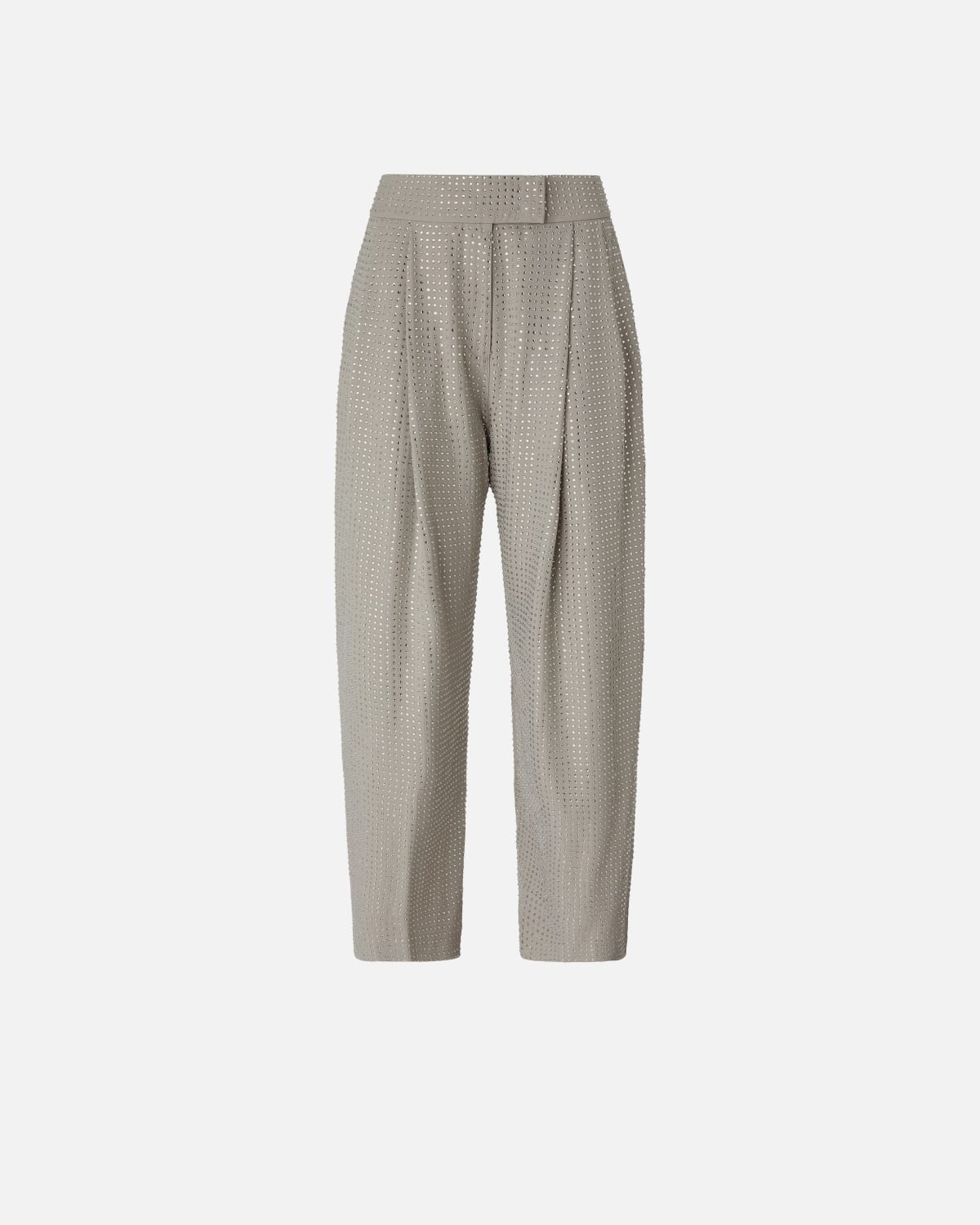 Pantaloni larghi full strass