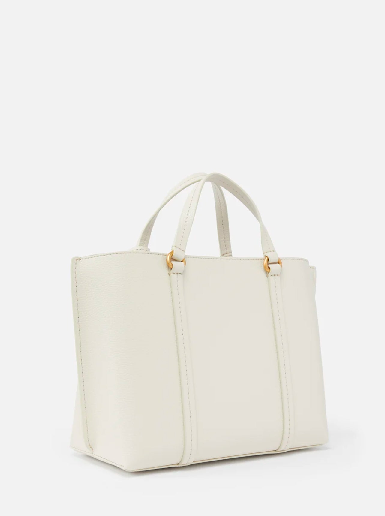 Borsa Shopper in pelle bottalata con tracolla