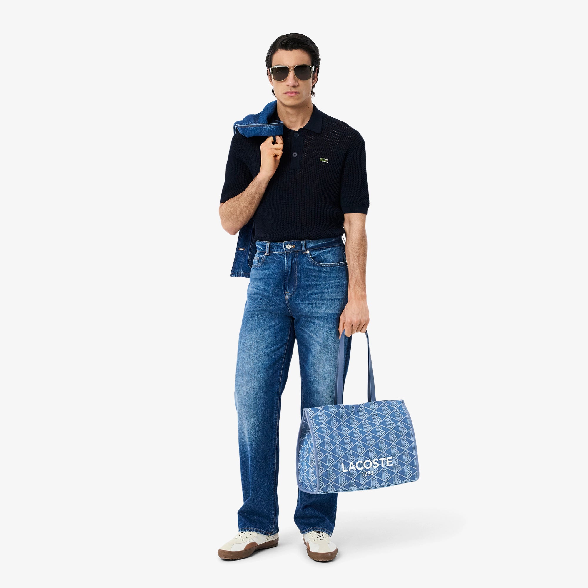 Mono Jaquard Denim