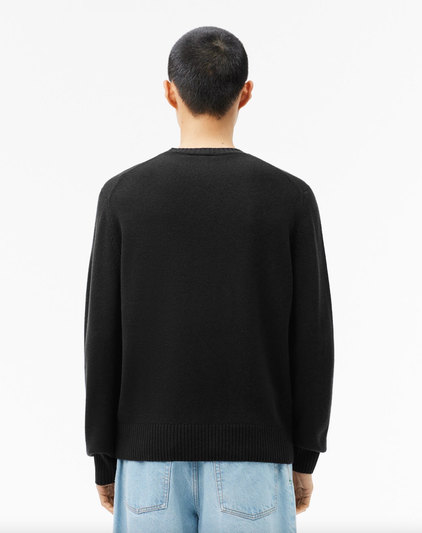 MAGLIONE GIROCOLLO LANA CARDATA