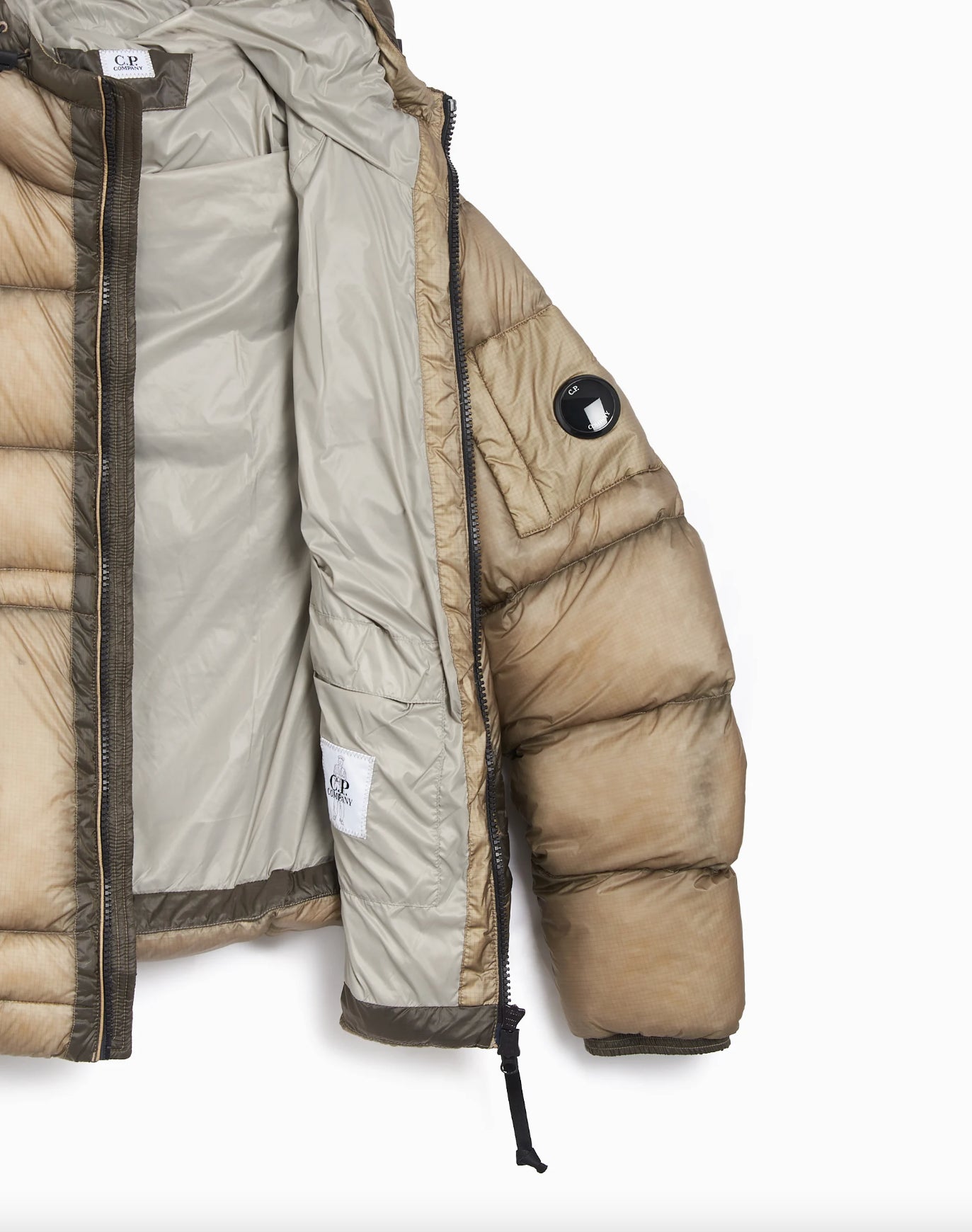 Shell Hooded Medium Down Jacket