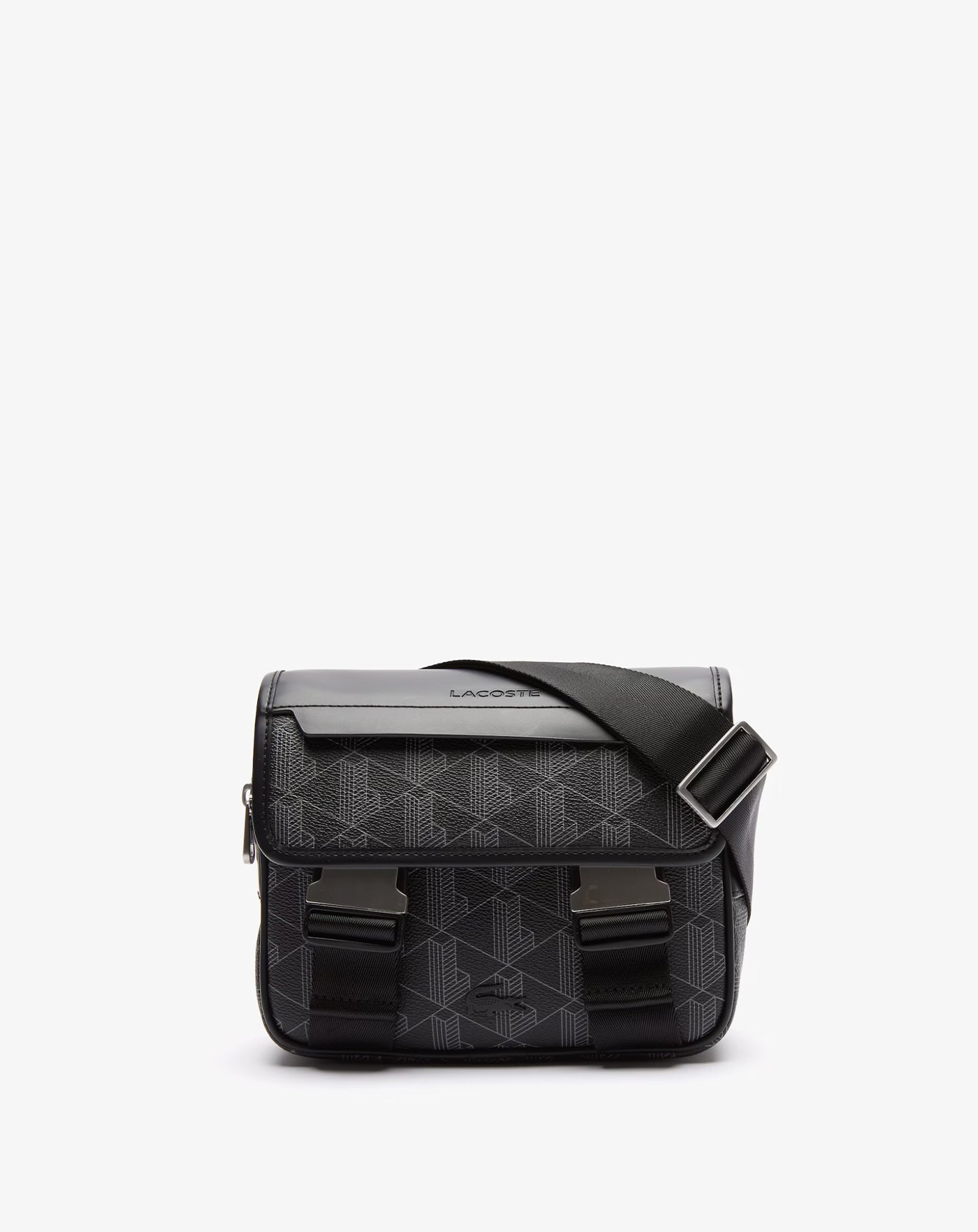 Borsa a tracolla con patta e clip The Blend