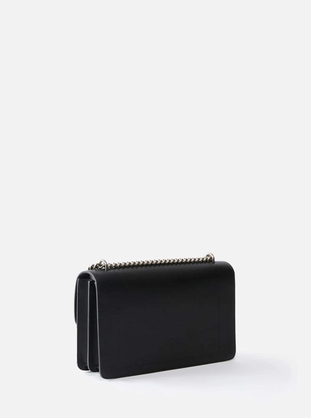Borsa a tracolla media Love Bag in pelle liscia