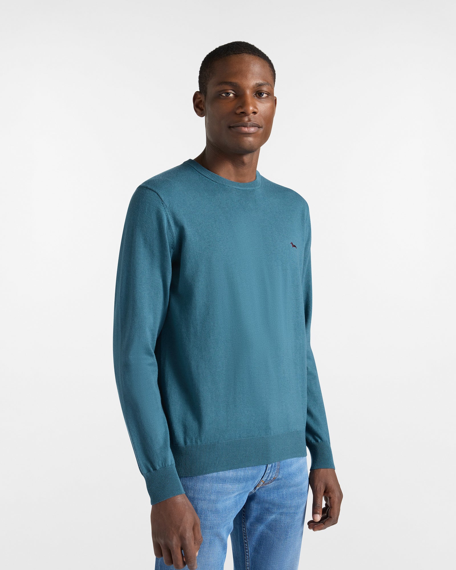 Pullover In Lana E Cotone