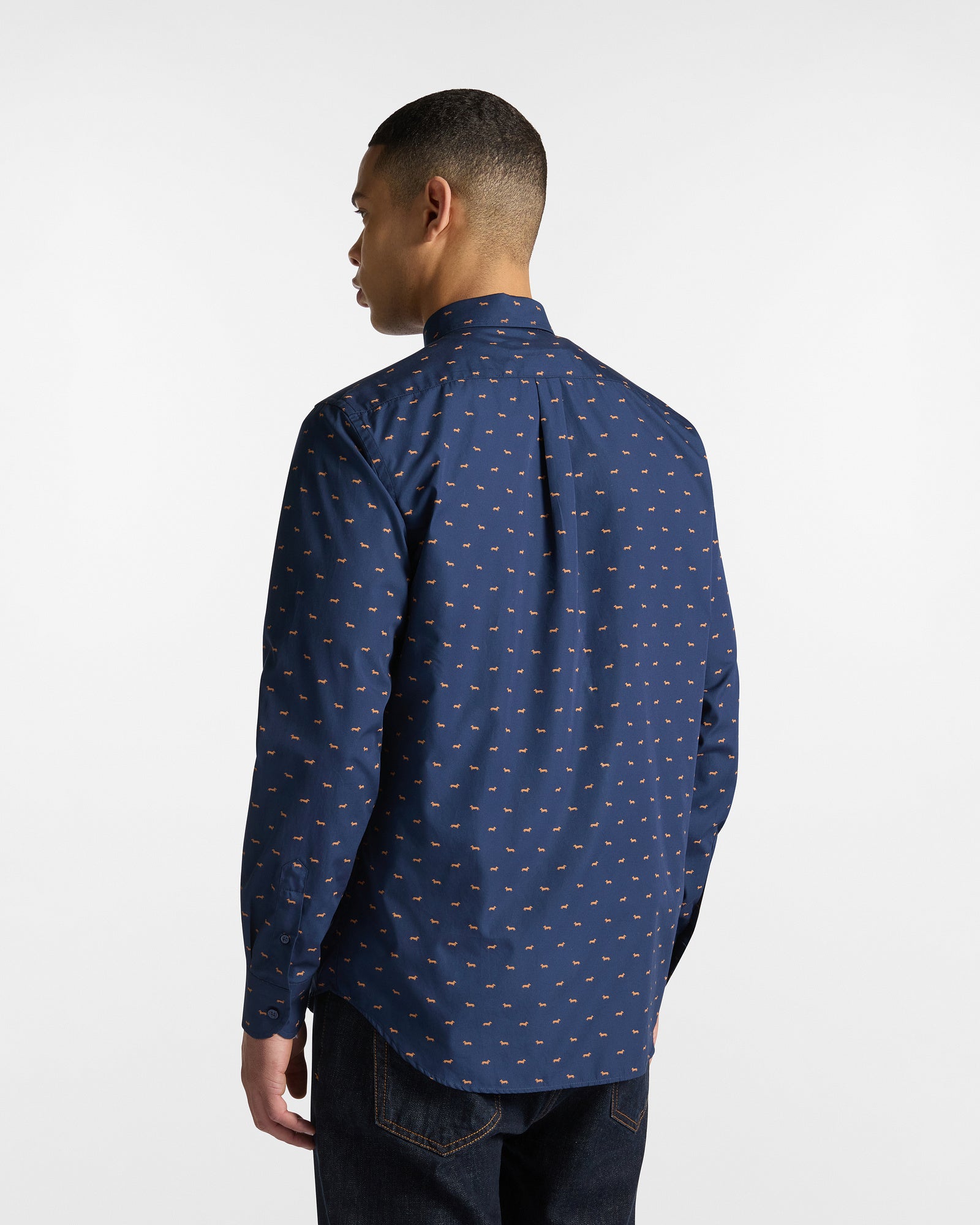 Camicia In Cotone Con Bassotti