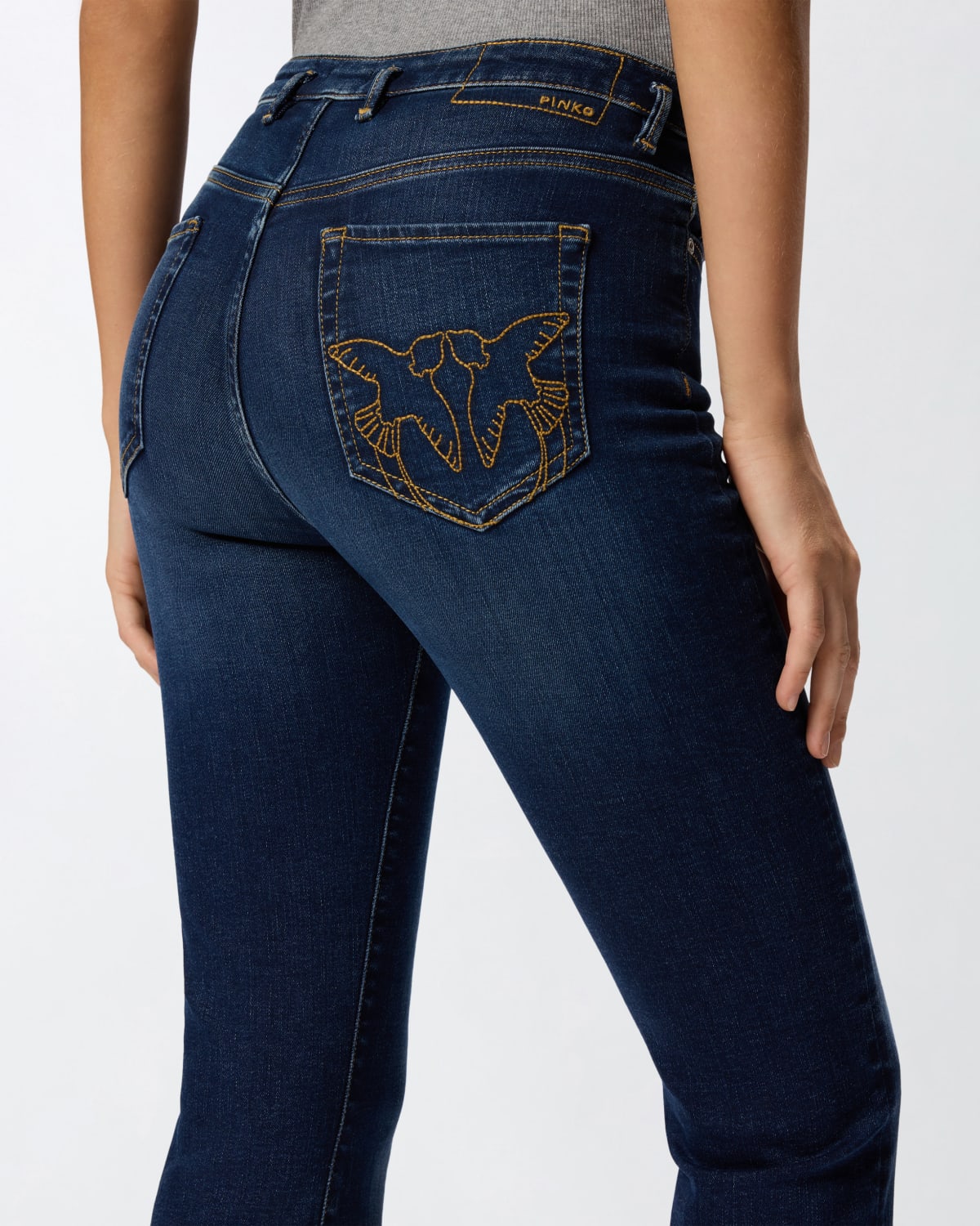 Jeans flared denim power stretch