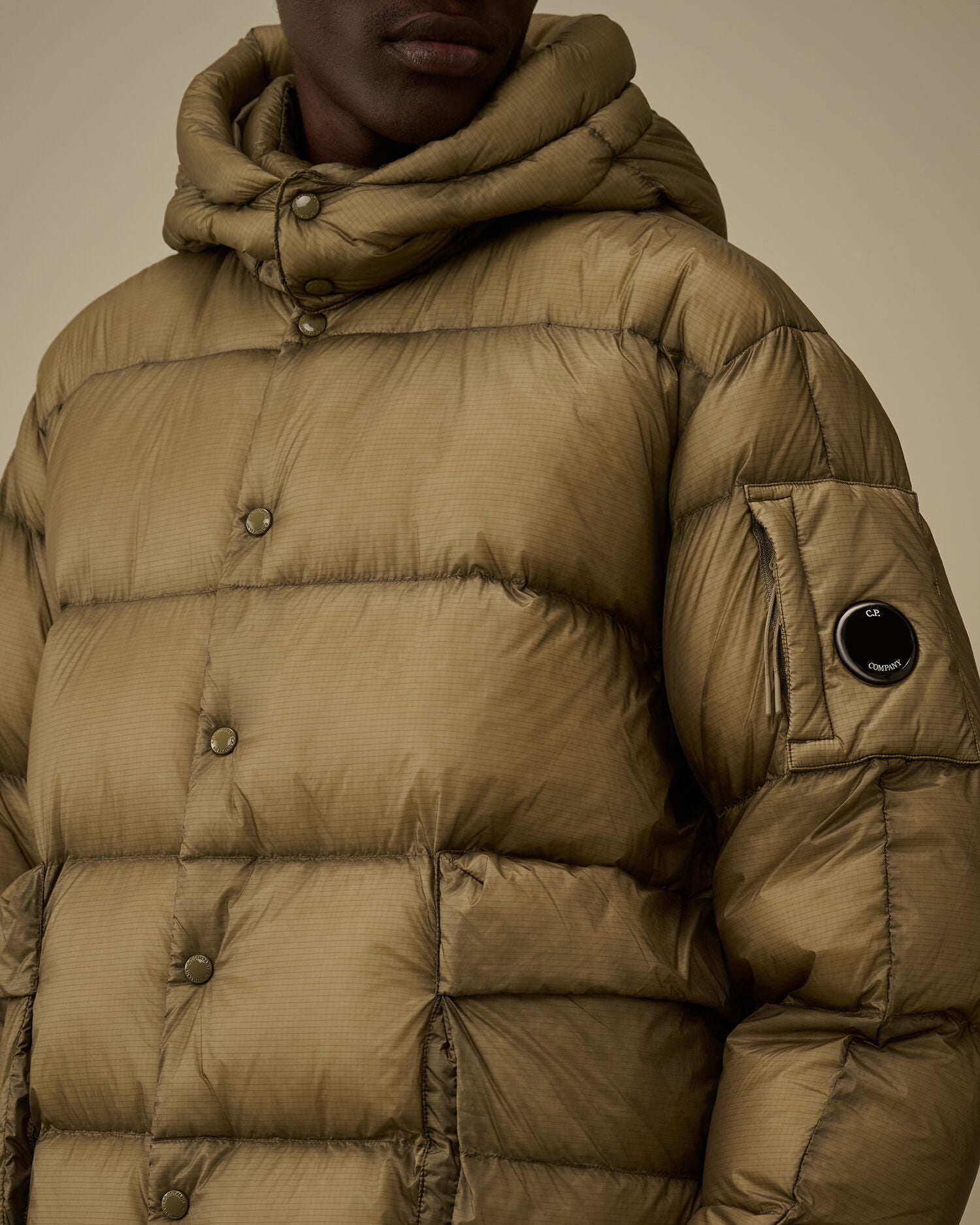 D.D. Shell Detachable Hood Down Jacket