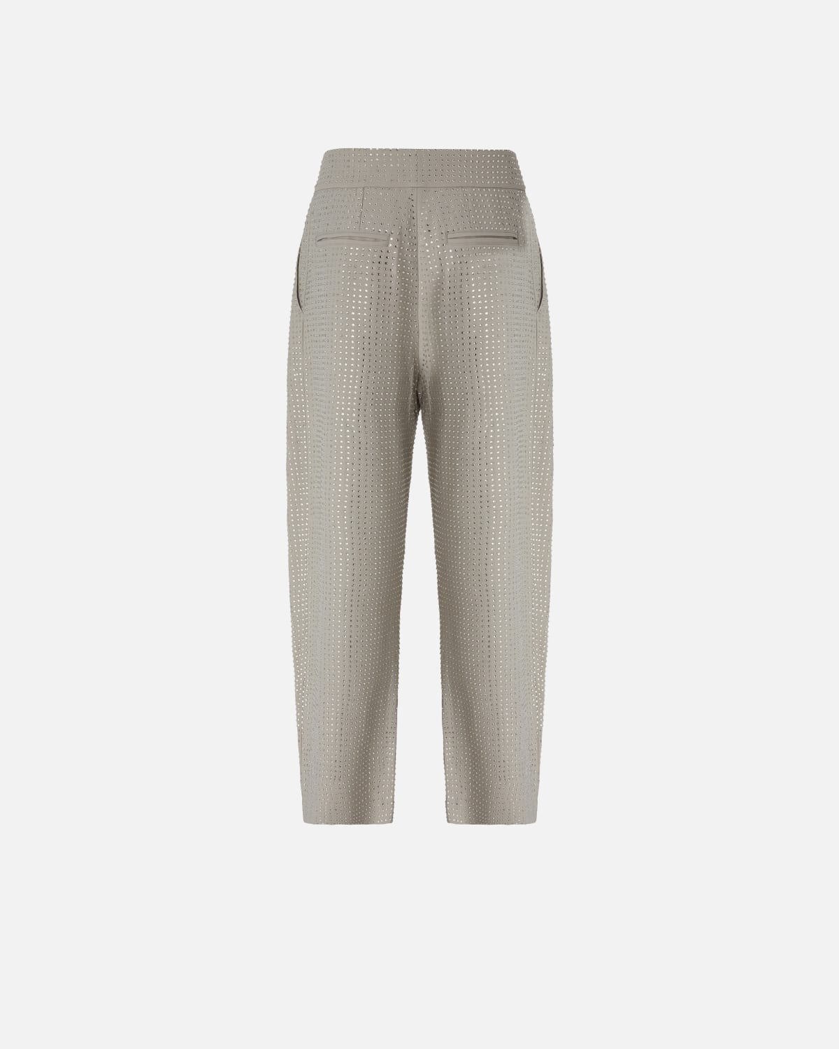 Pantaloni larghi full strass