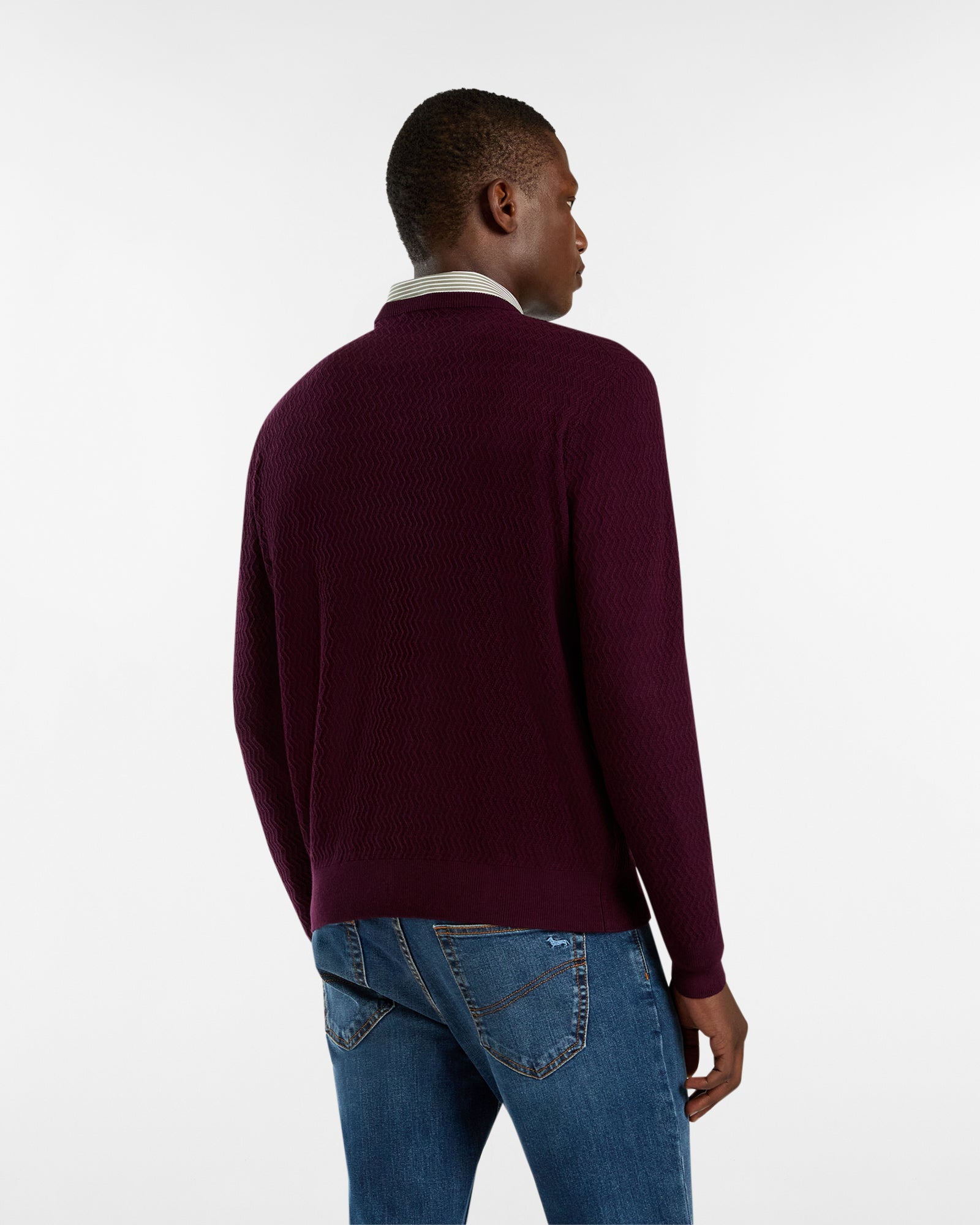 Pullover Girocollo in Maglia