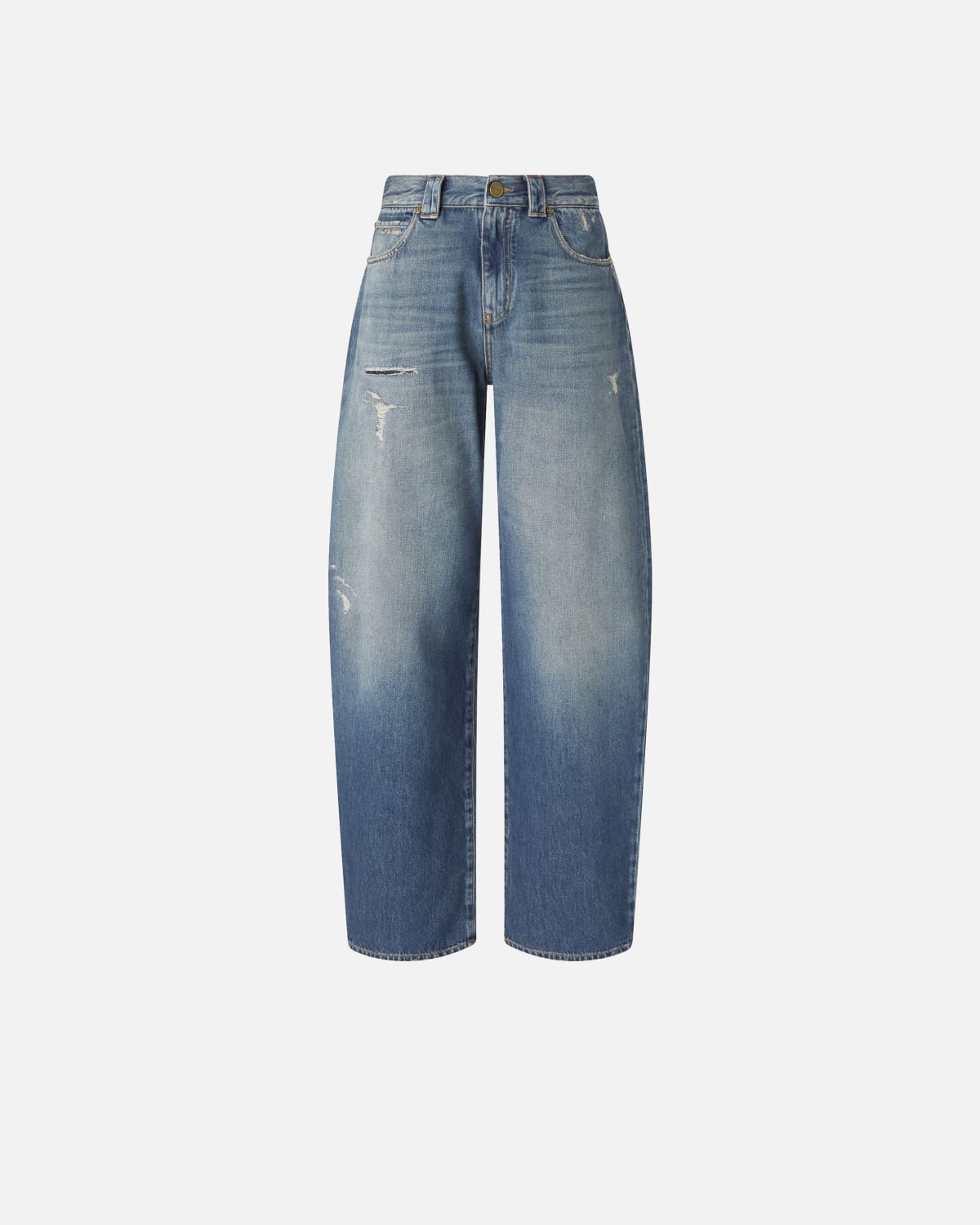 Jeans balloon con gamba extracurva