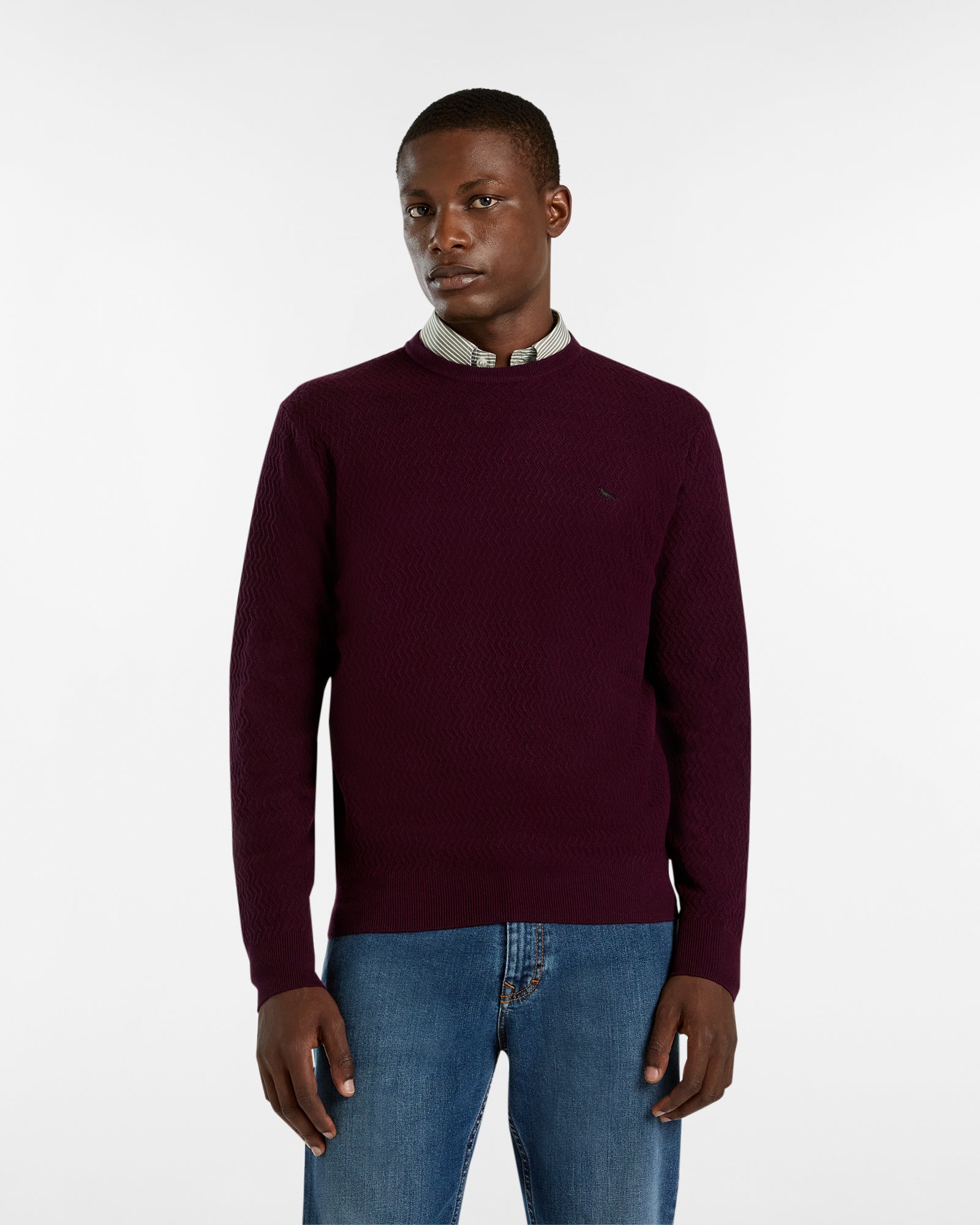 Pullover Girocollo in Maglia