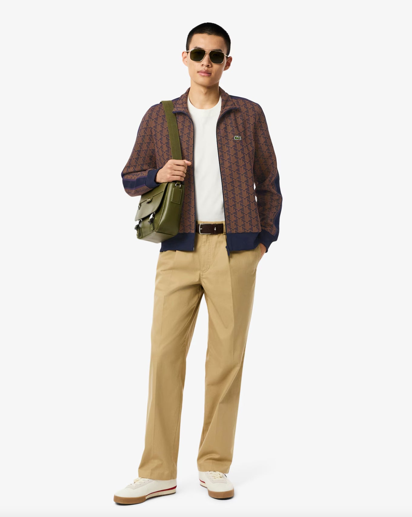 Giacca della tuta in jacquard con zip Paris