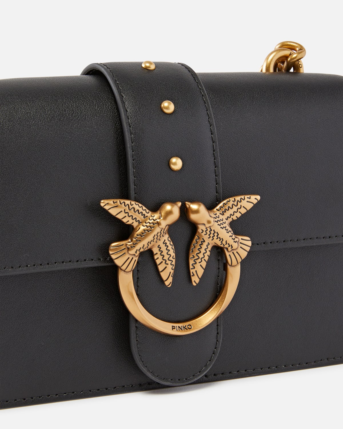 Borsa a tracolla piccola Love Bag in pelle