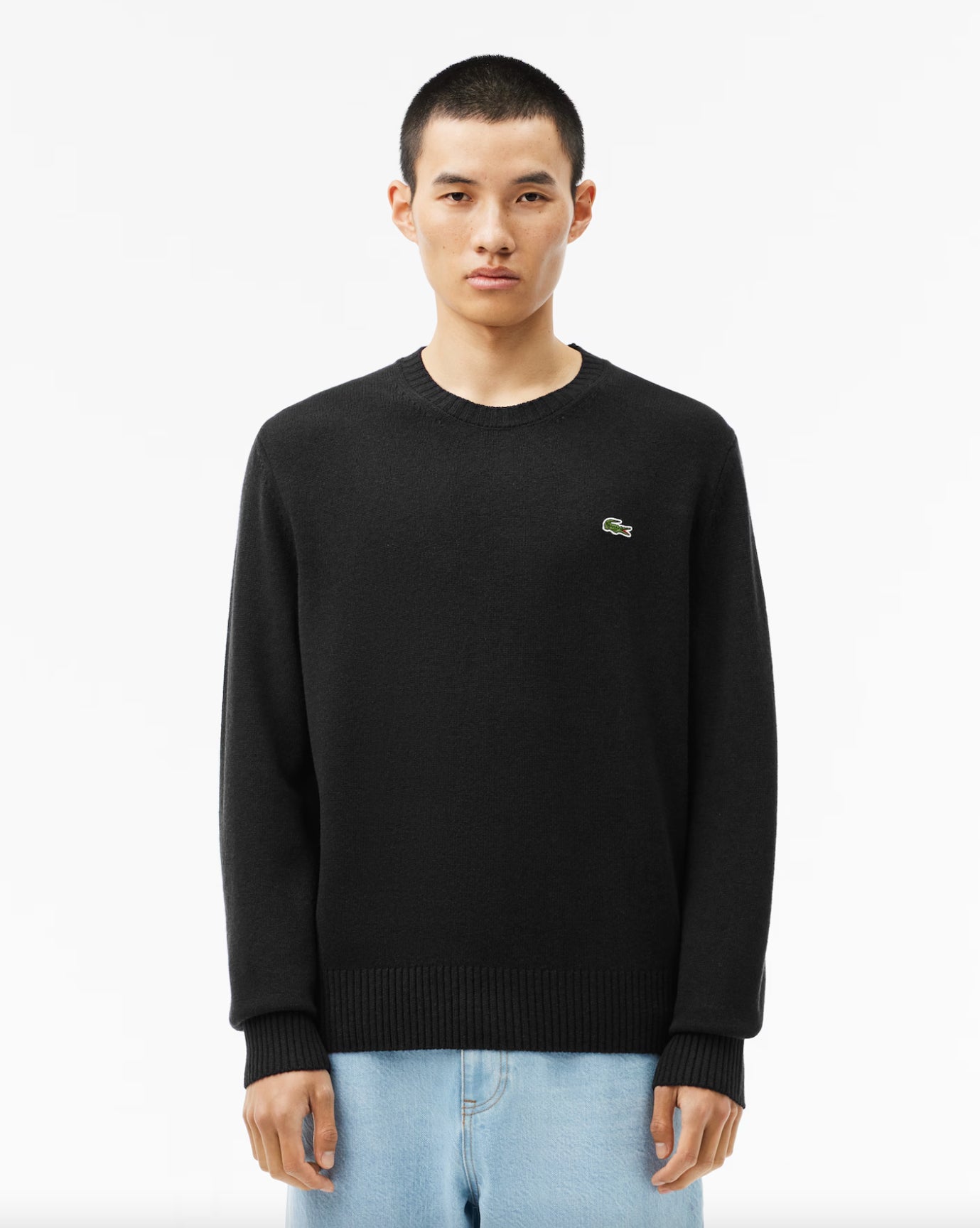 MAGLIONE GIROCOLLO LANA CARDATA