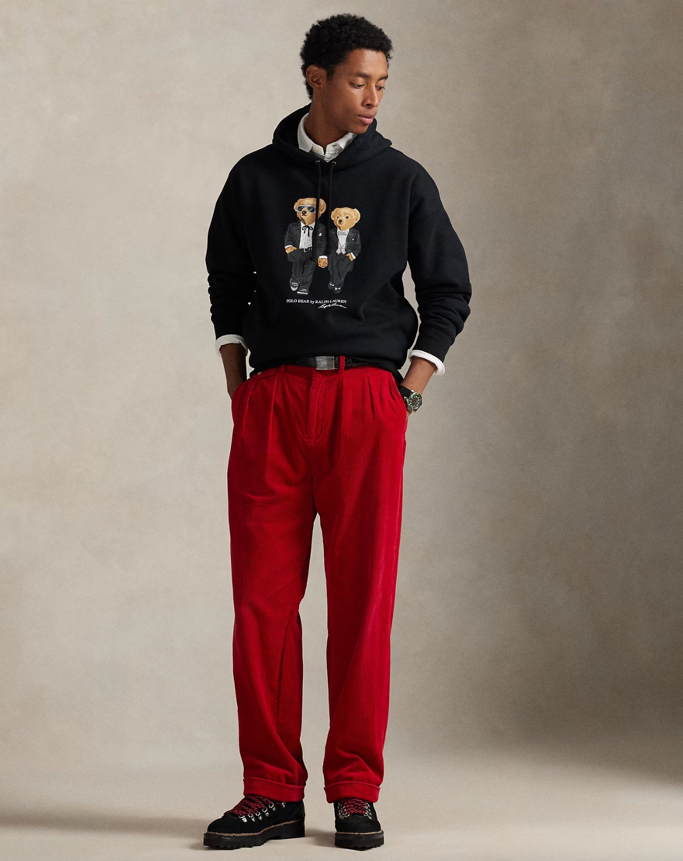 Felpa Ralph &amp; Ricky Tuxedo Polo Bear