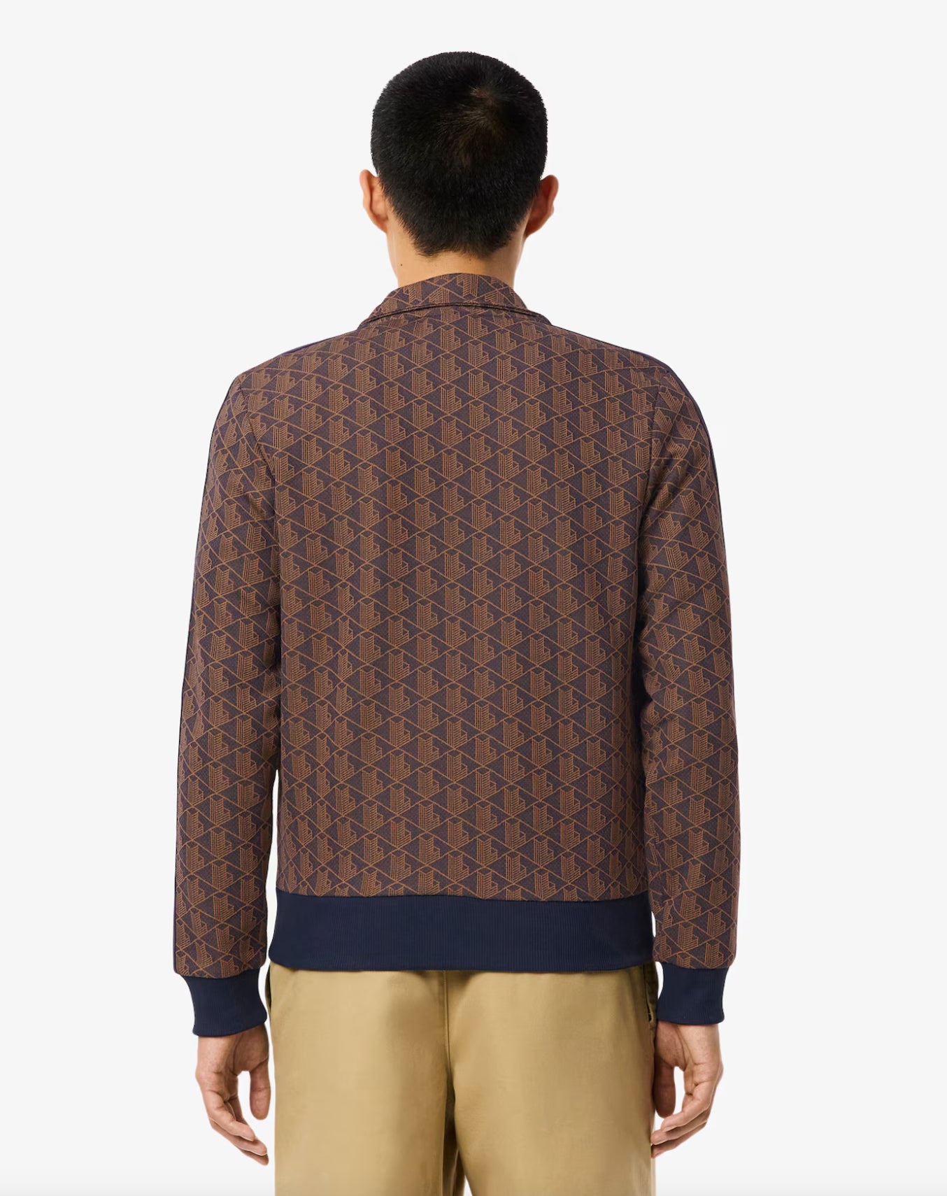Giacca della tuta in jacquard con zip Paris