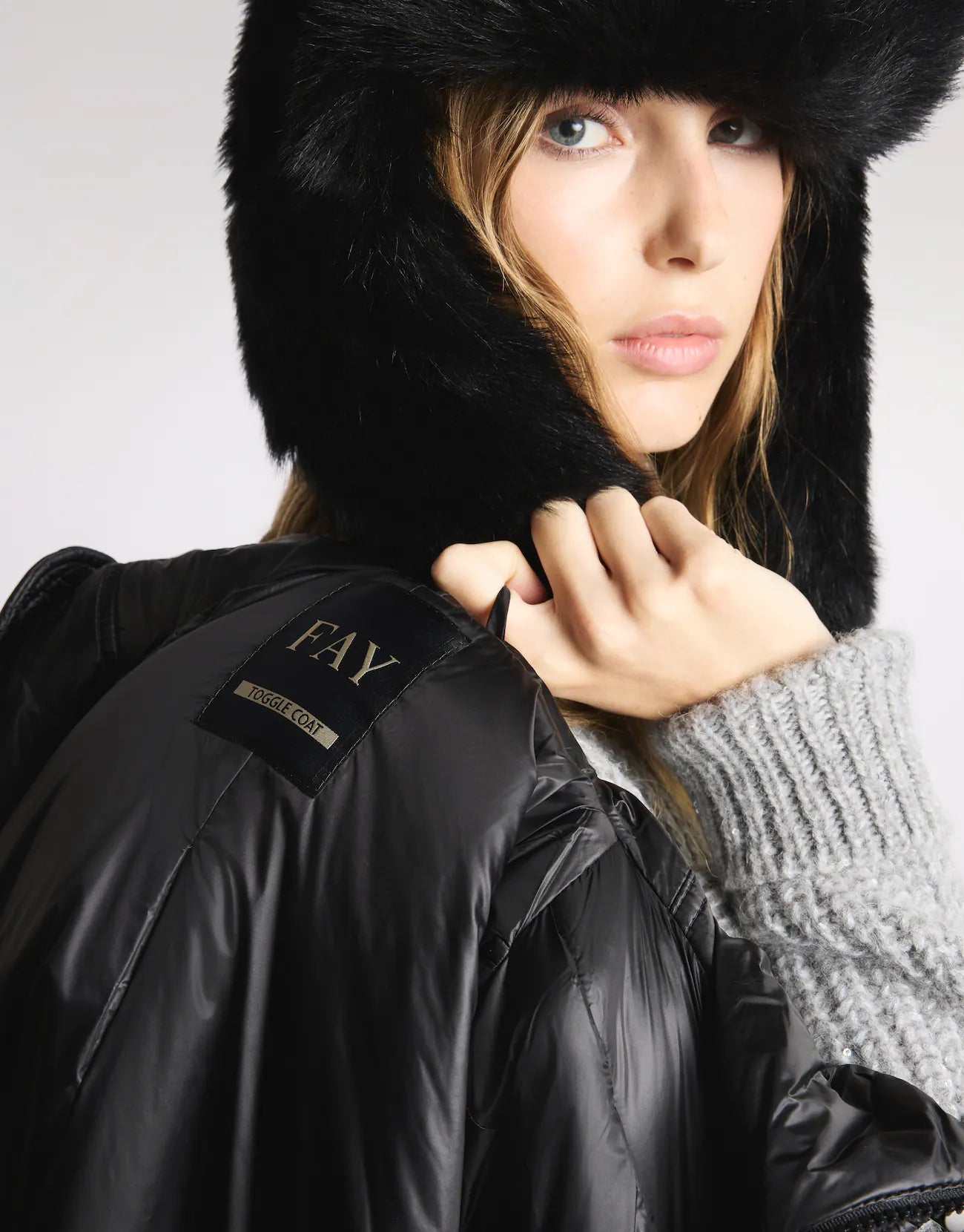 Toggle Coat in Panno di Lana