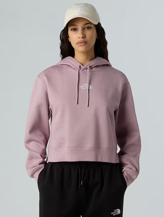 W ESSENTIAL CROP HOODIE