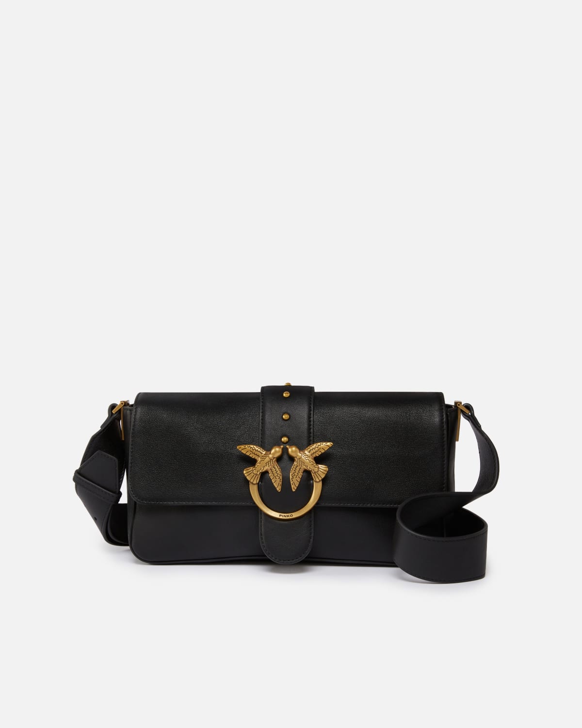 Borsa a spalla media Love Bag Slouchy in pelle