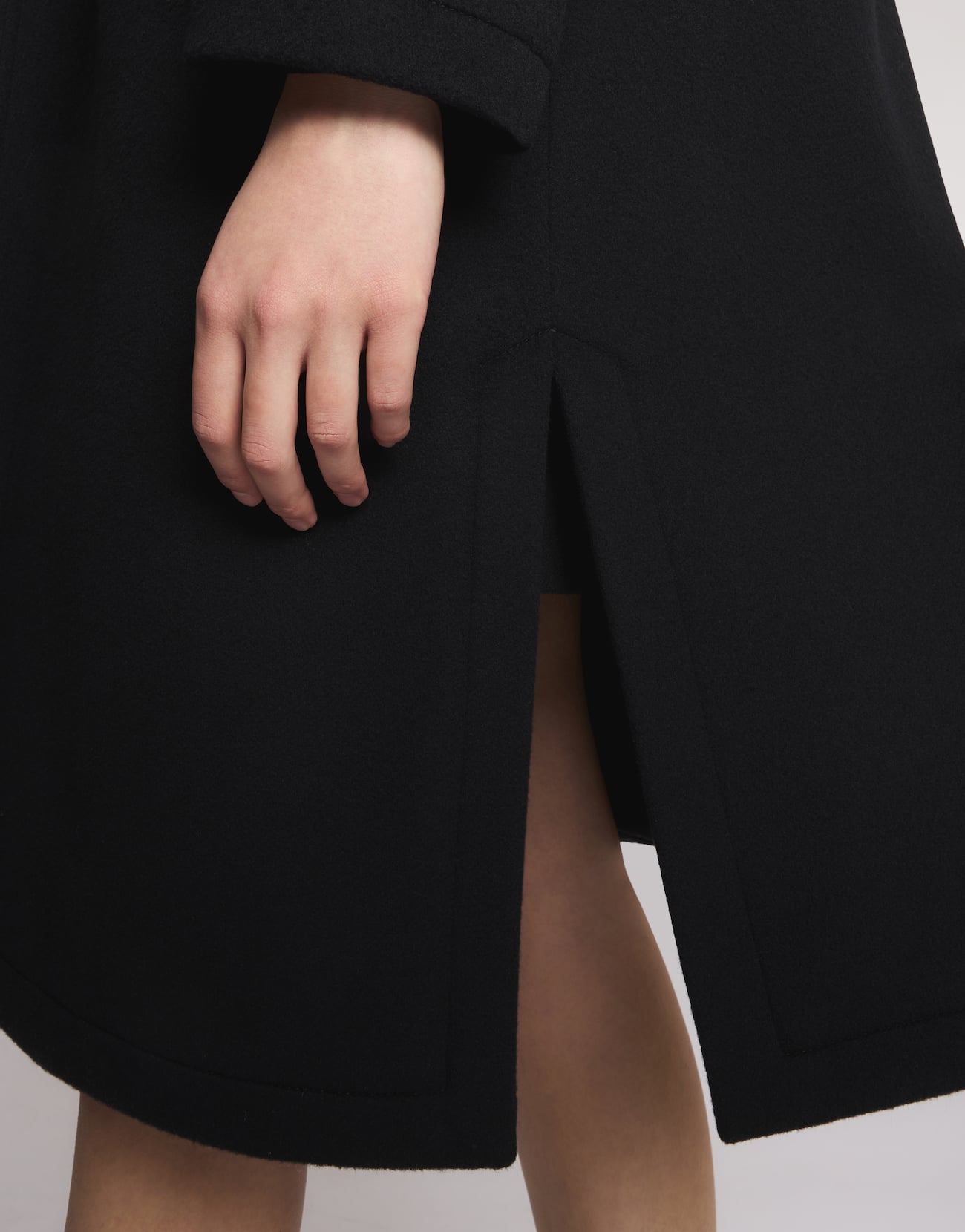 Cappotto Double Front in Lana e Cashmere