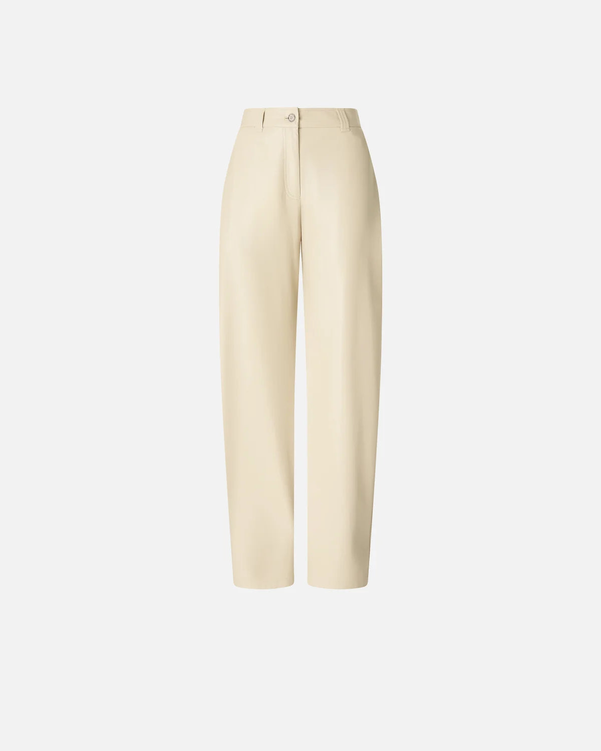 Pantaloni balloon effetto pelle soft touch